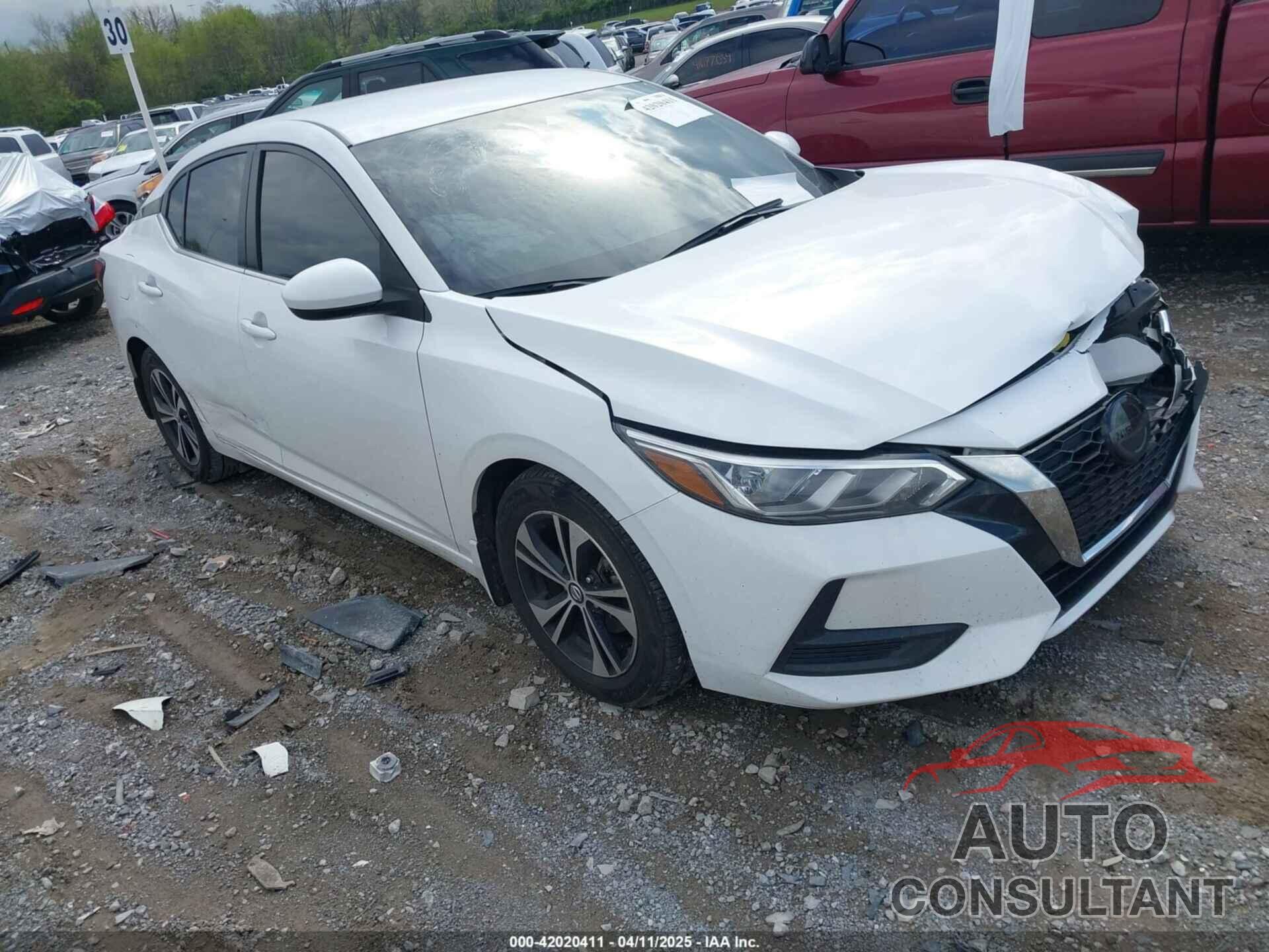 NISSAN SENTRA 2022 - 3N1AB8CV5NY299764