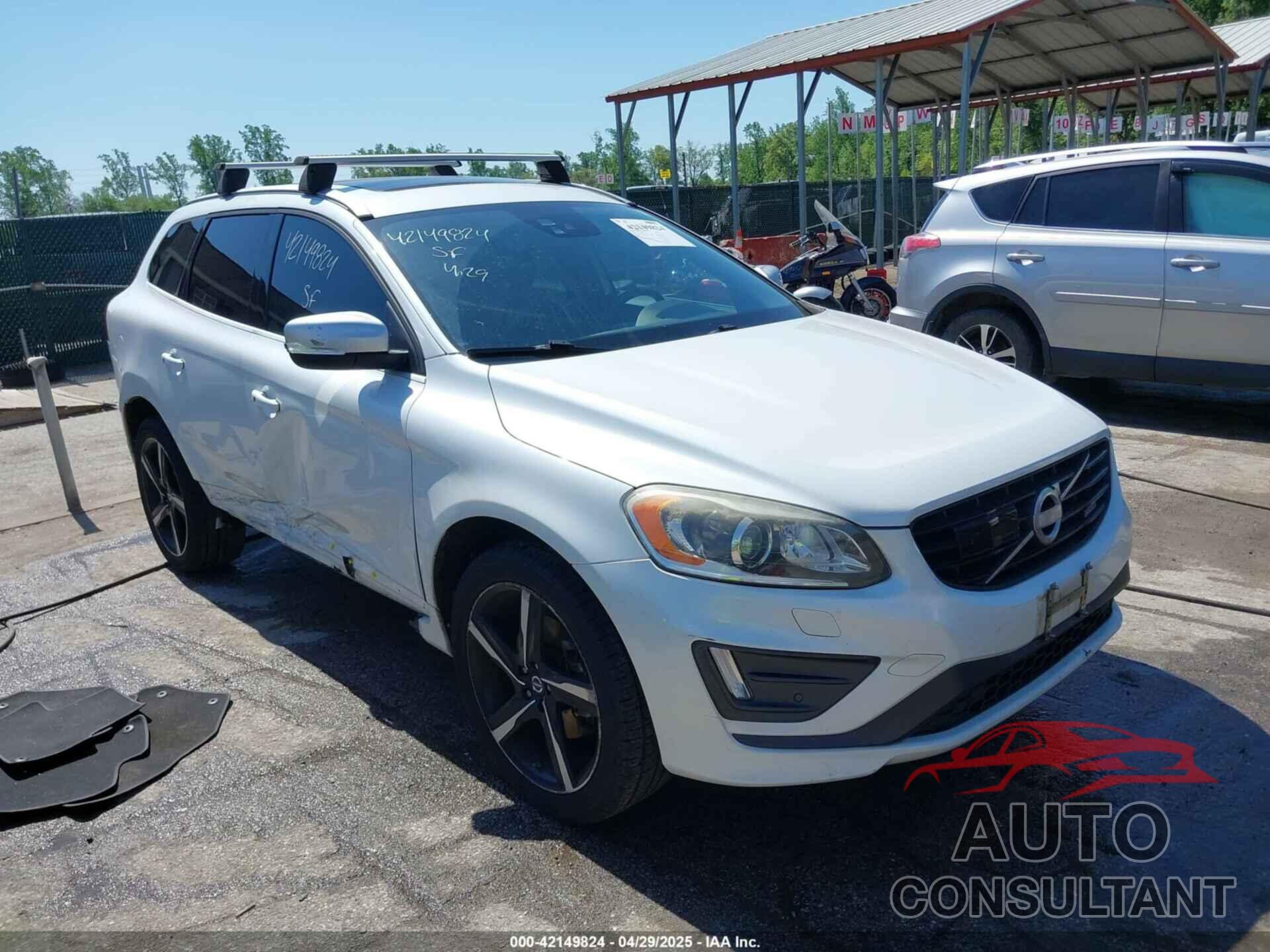 VOLVO XC60 2014 - YV4902DZ0E2546642