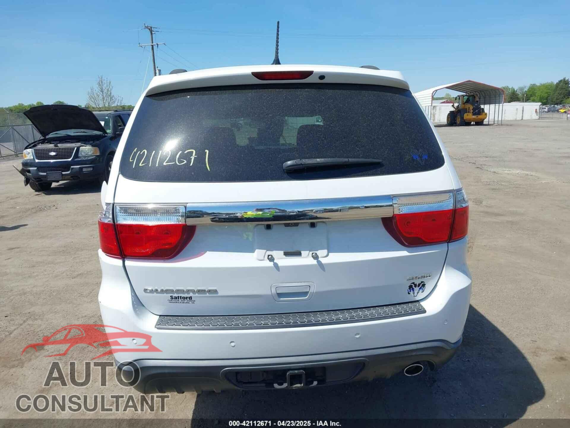 DODGE DURANGO 2013 - 1C4RDHDG7DC643645