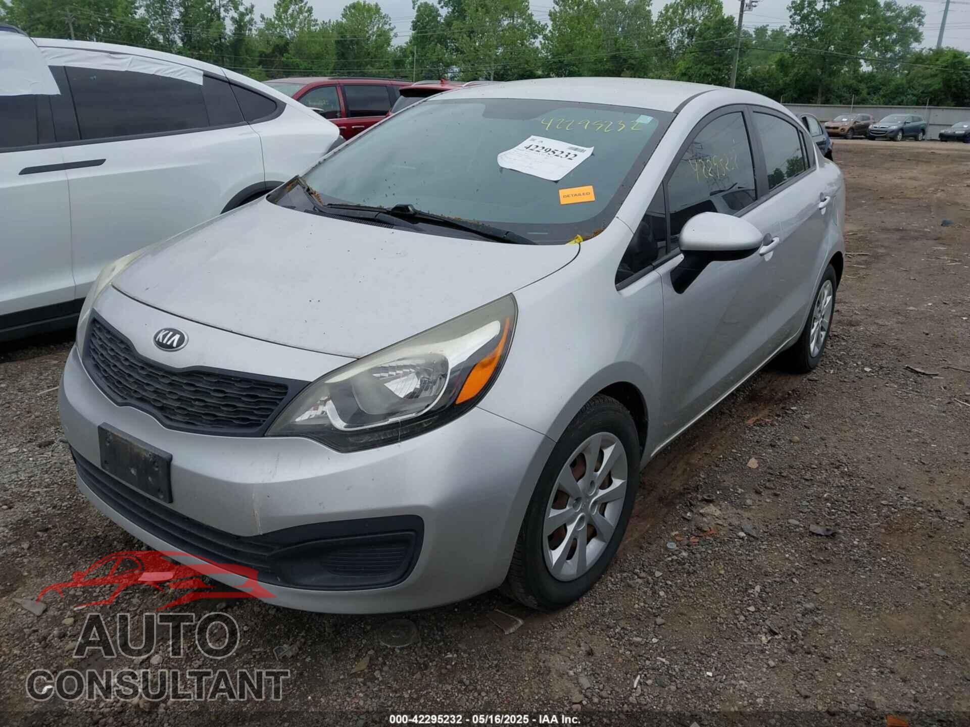 KIA RIO 2013 - KNADM4A33D6239564