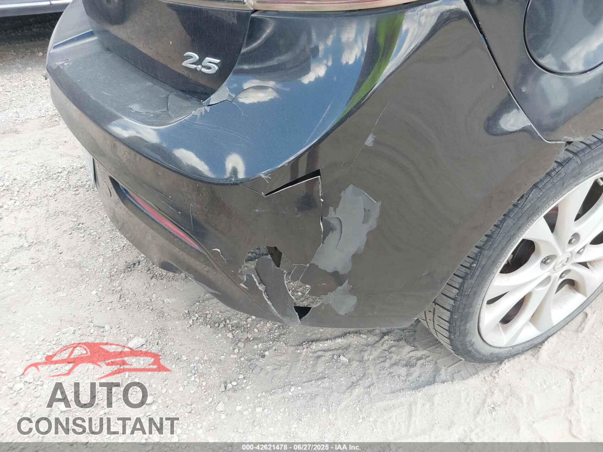 MAZDA MAZDA3 2011 - JM1BL1K54B1420856