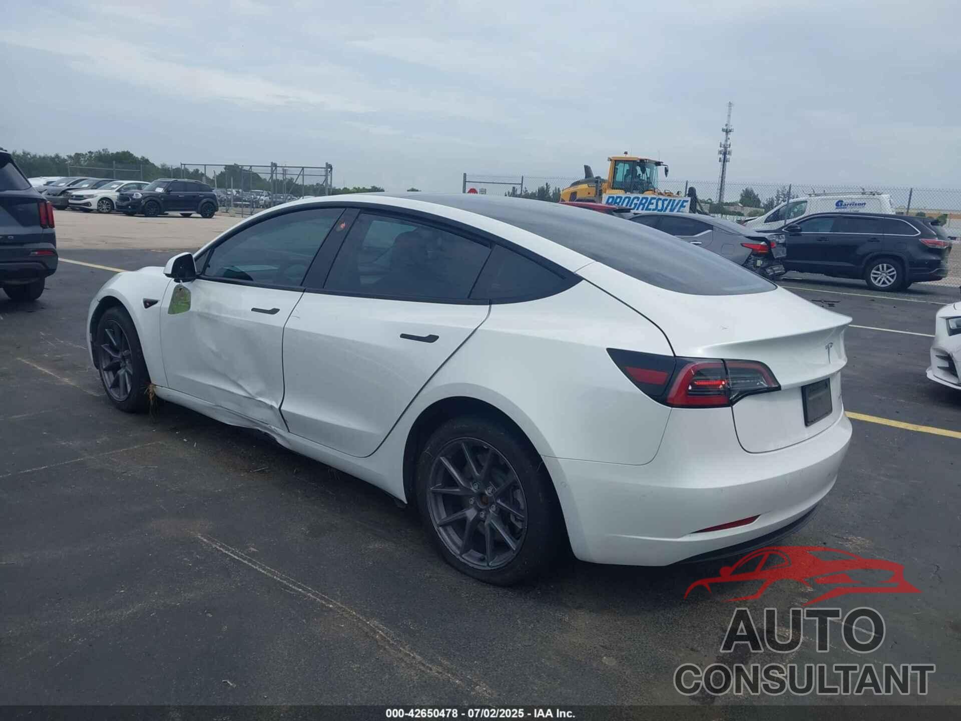 TESLA MODEL 3 2022 - 5YJ3E1EB9NF287751