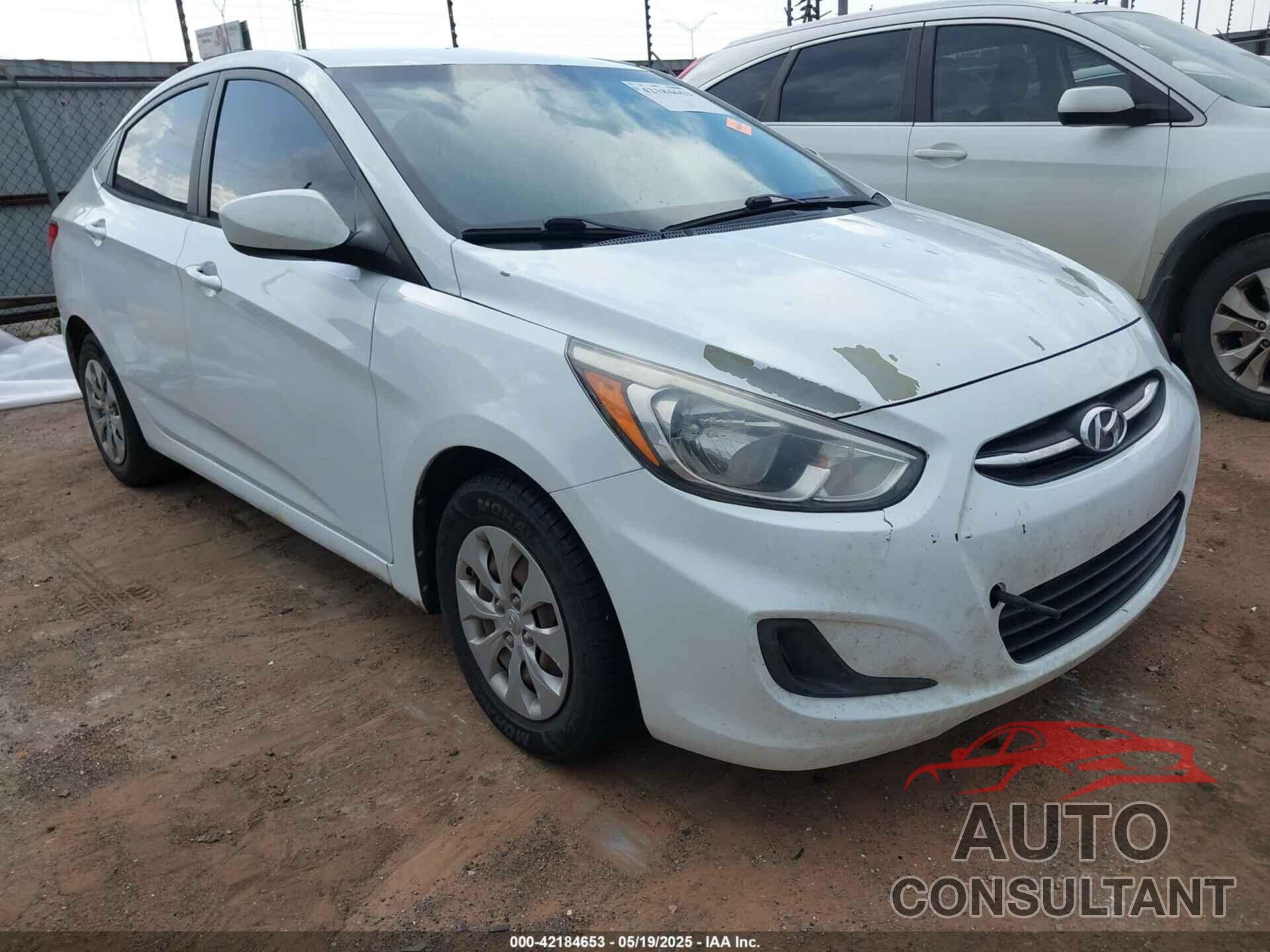 HYUNDAI ACCENT 2015 - KMHCT4AE4FU824652