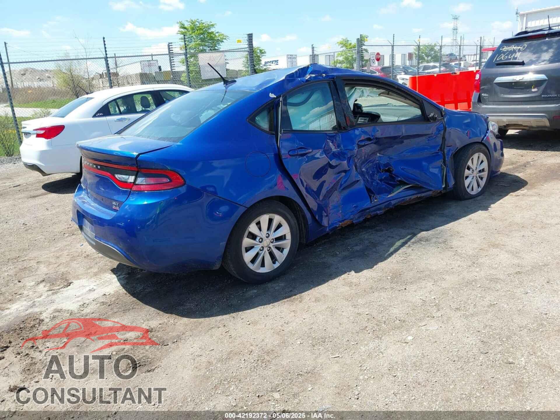 DODGE DART 2014 - 1C3CDFBB2ED746795