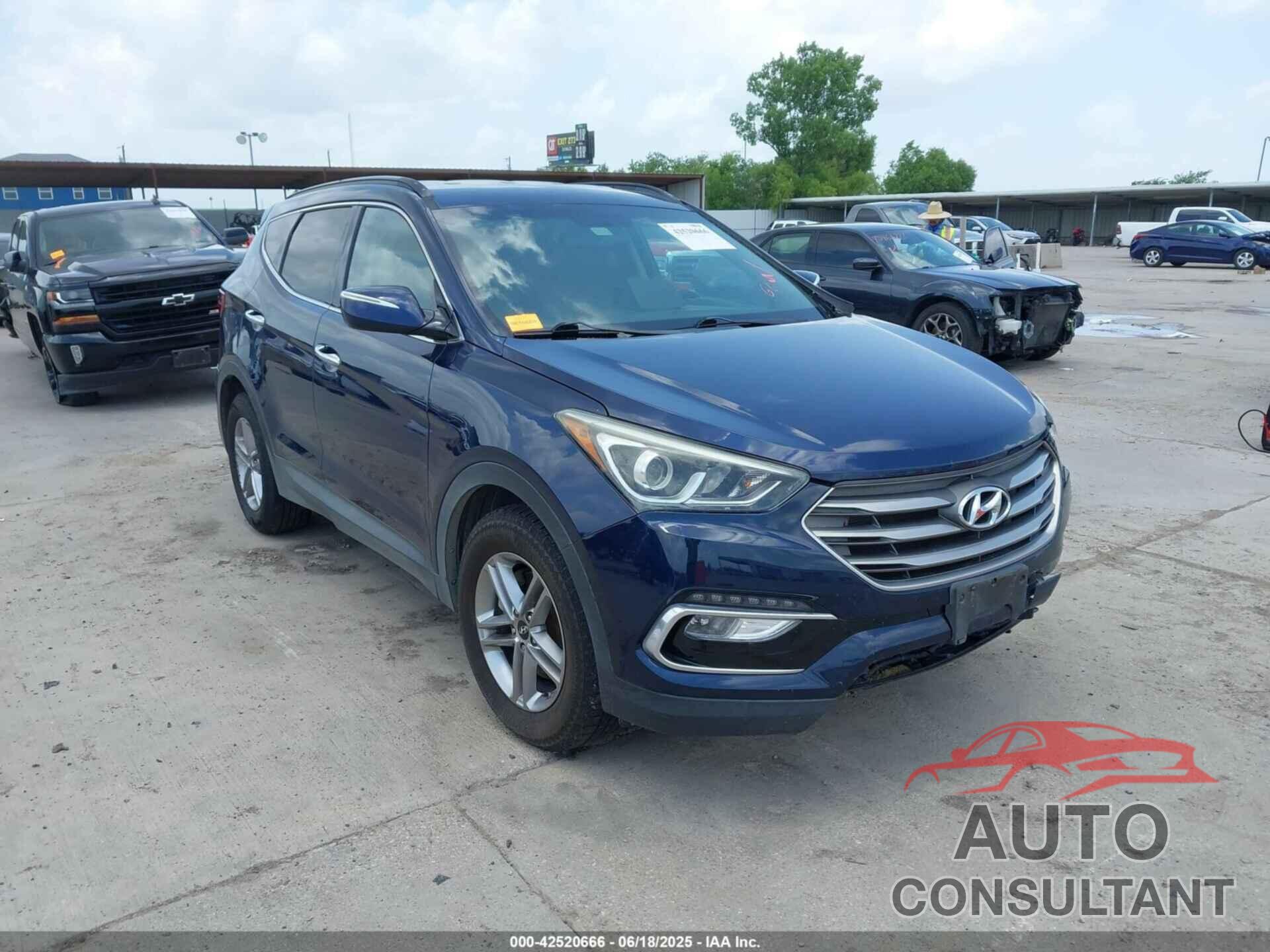 HYUNDAI SANTA FE SPORT 2018 - 5XYZU3LB4JG509255