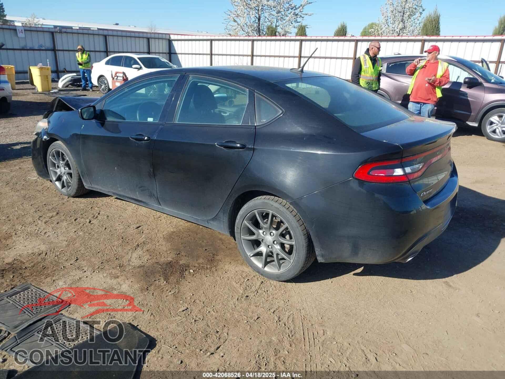 DODGE DART 2013 - 1C3CDFBAXDD344853