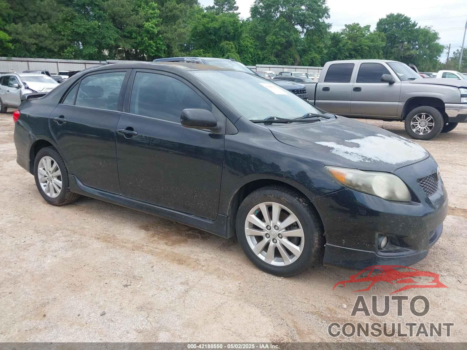 TOYOTA COROLLA 2009 - 1NXBU40E19Z135389