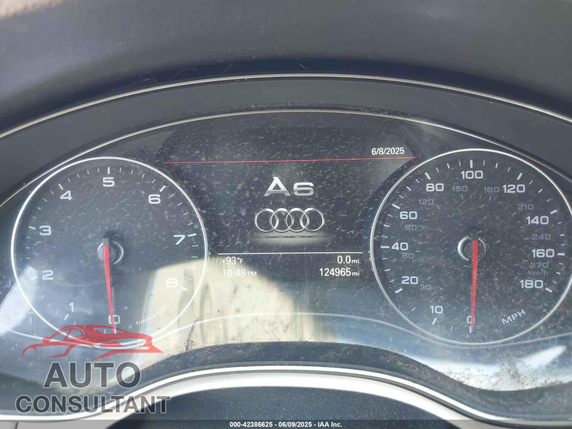 AUDI A6 2012 - WAUDFAFC4CN074078