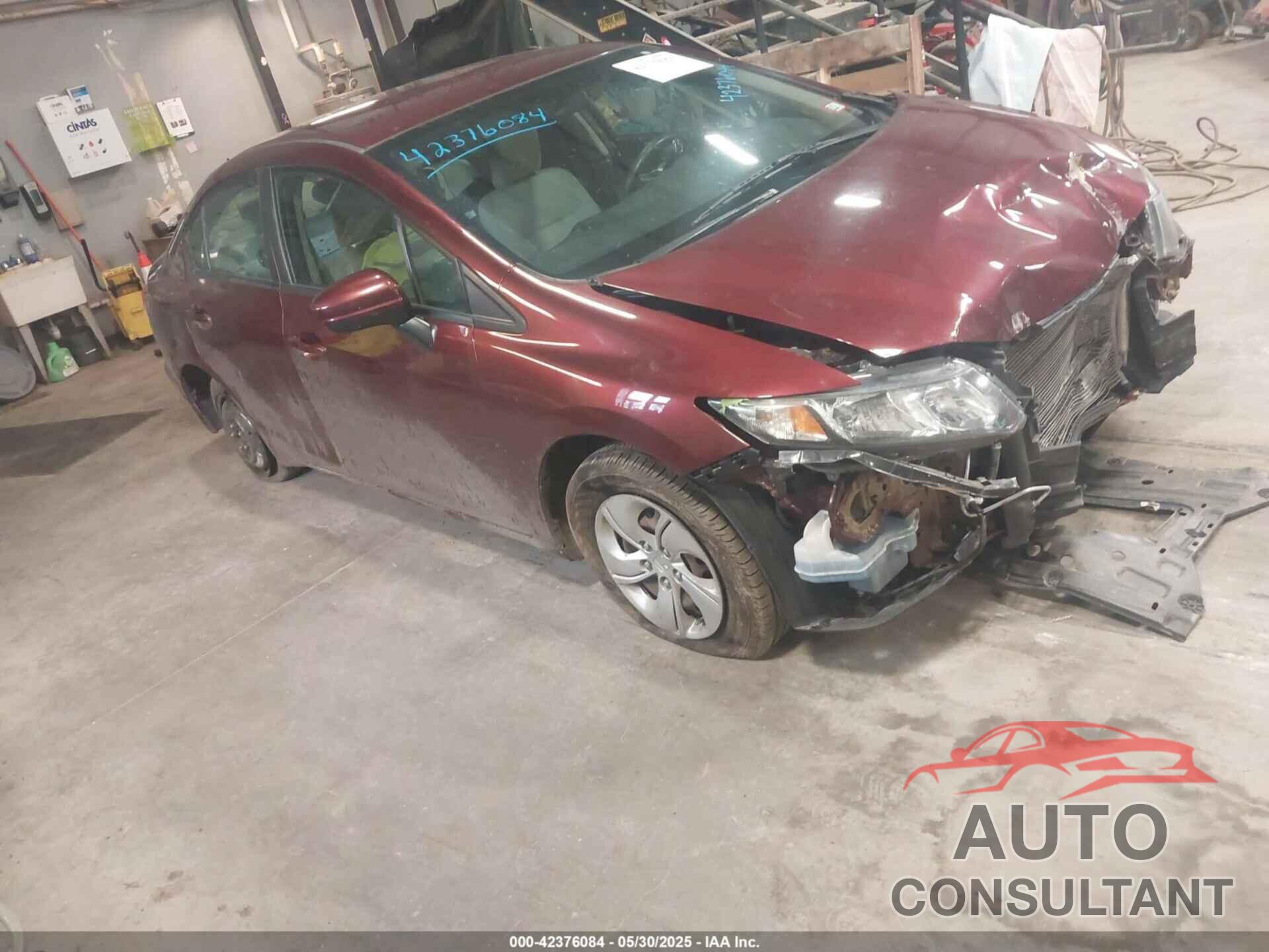 HONDA CIVIC 2014 - 2HGFB2F52EH507828
