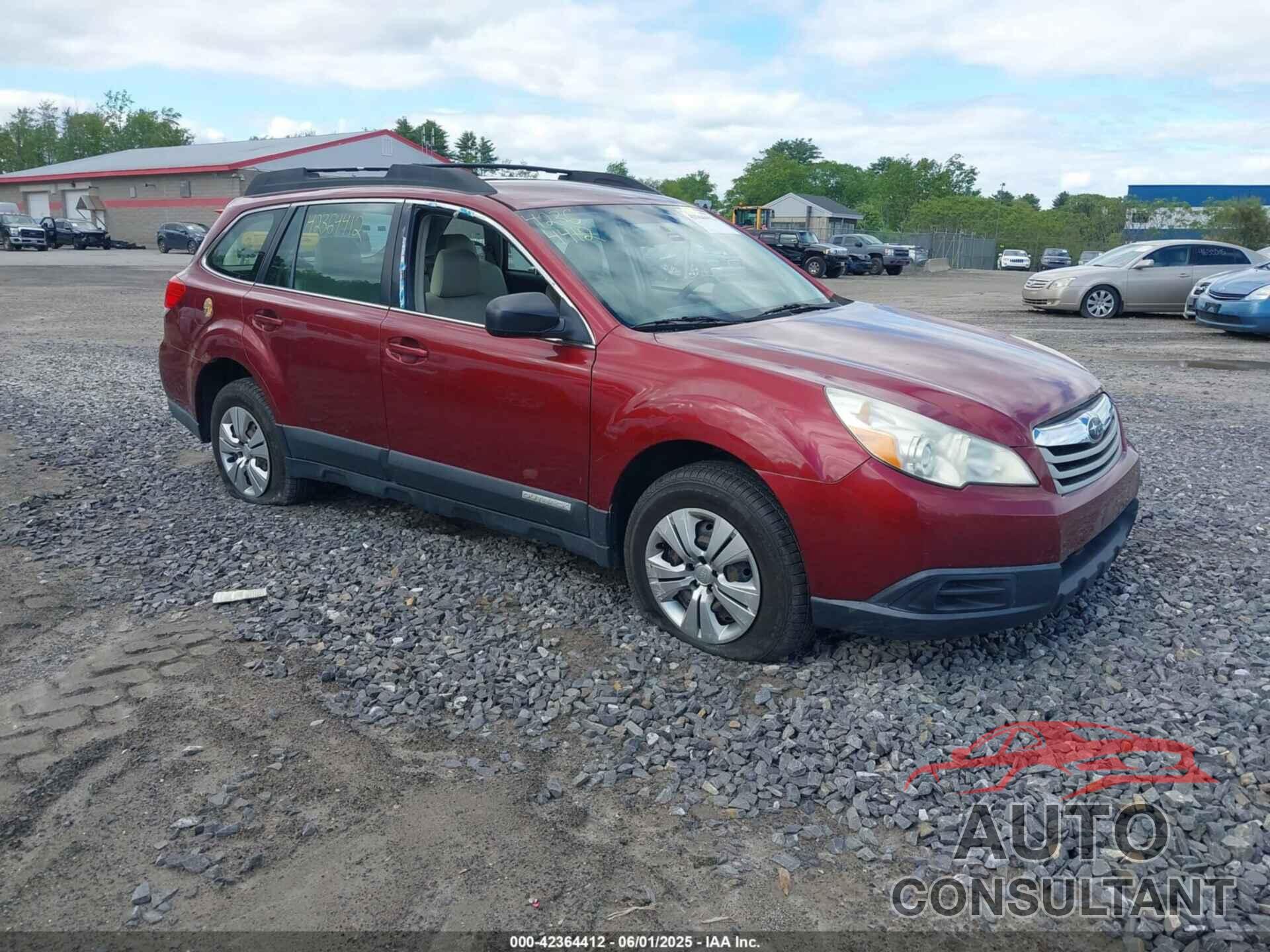 SUBARU OUTBACK 2011 - 4S4BRBAC0B3310715