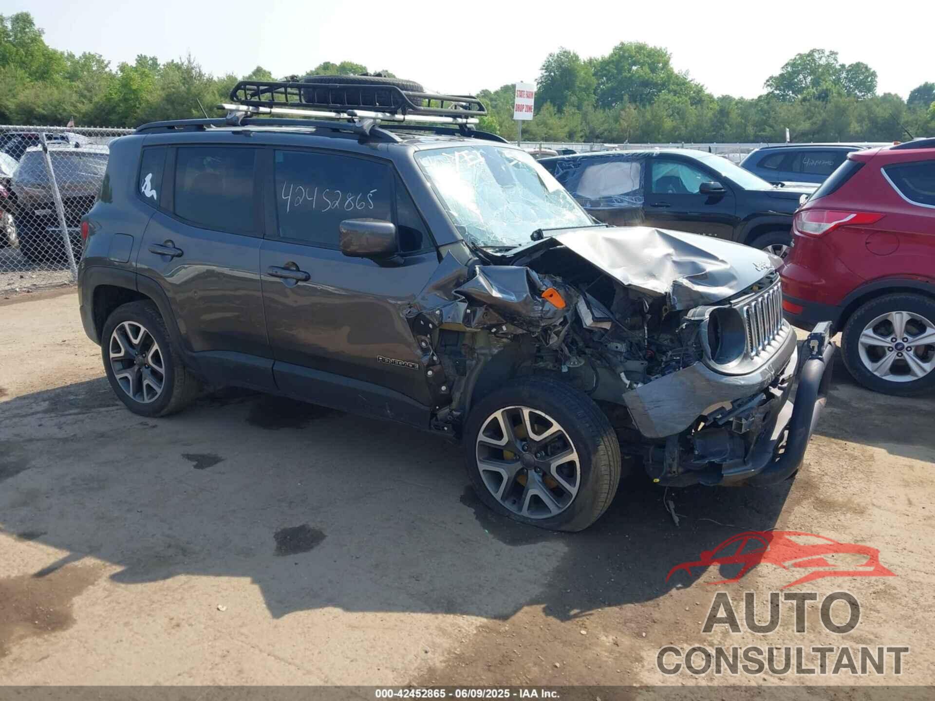 JEEP RENEGADE 2016 - ZACCJBBT9GPD40507