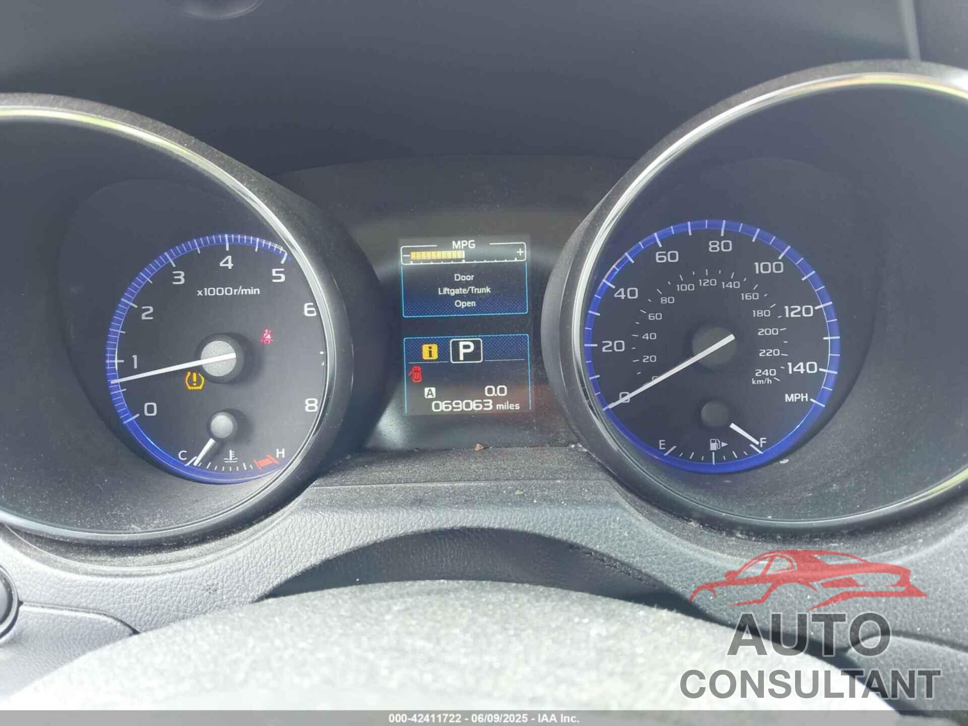 SUBARU LEGACY 2015 - 4S3BNAC68F3003770
