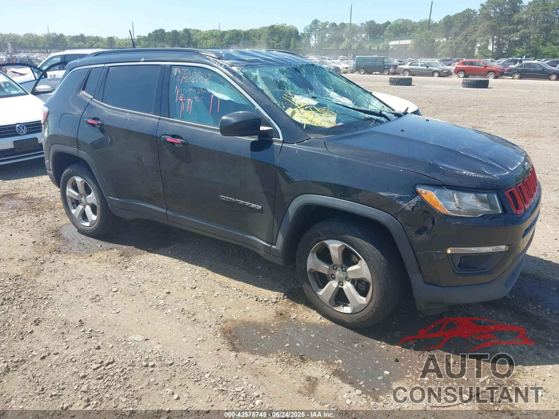 JEEP COMPASS 2019 - 3C4NJDBB6KT847426