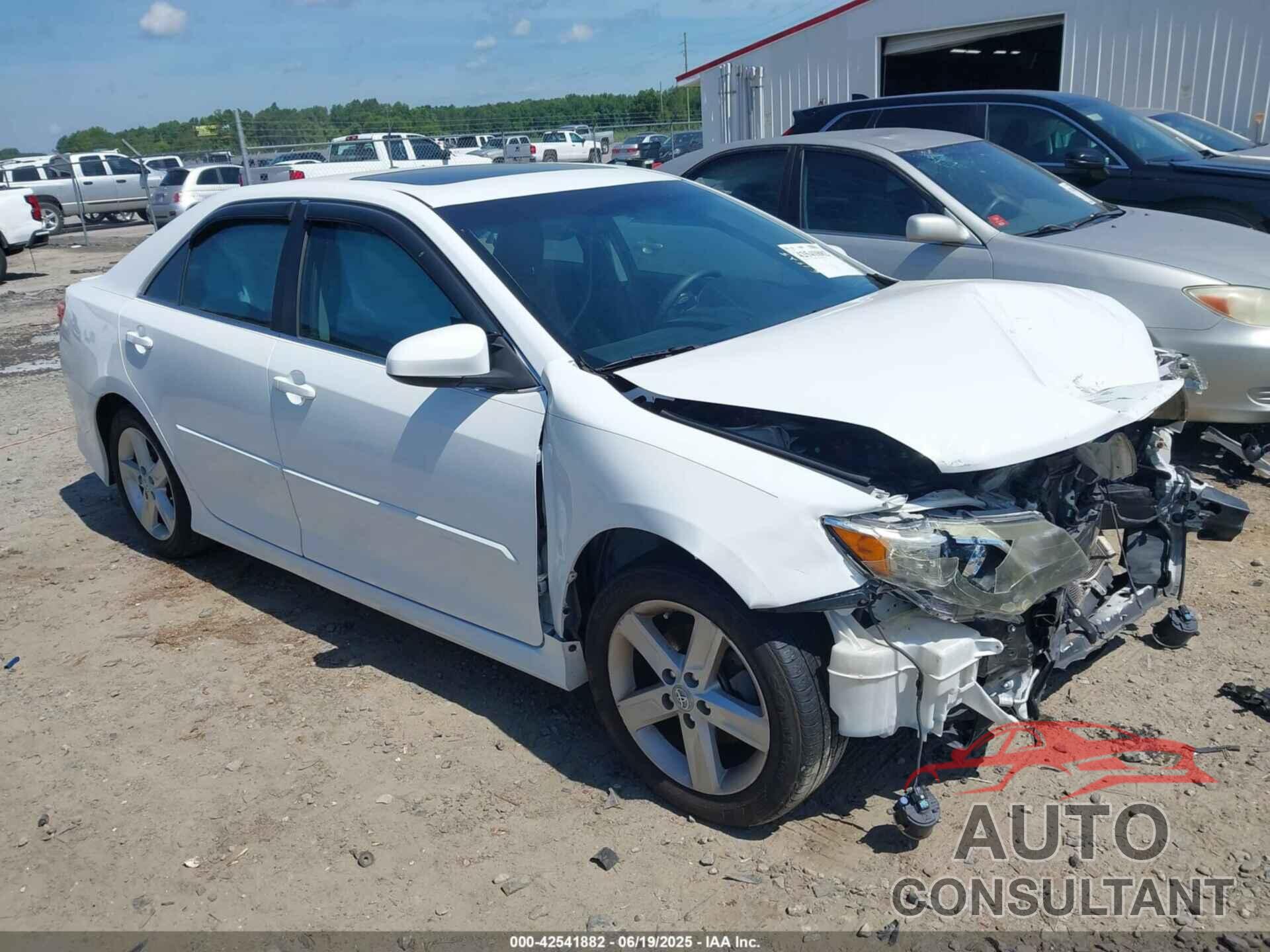 TOYOTA CAMRY 2012 - 4T1BF1FK7CU134812