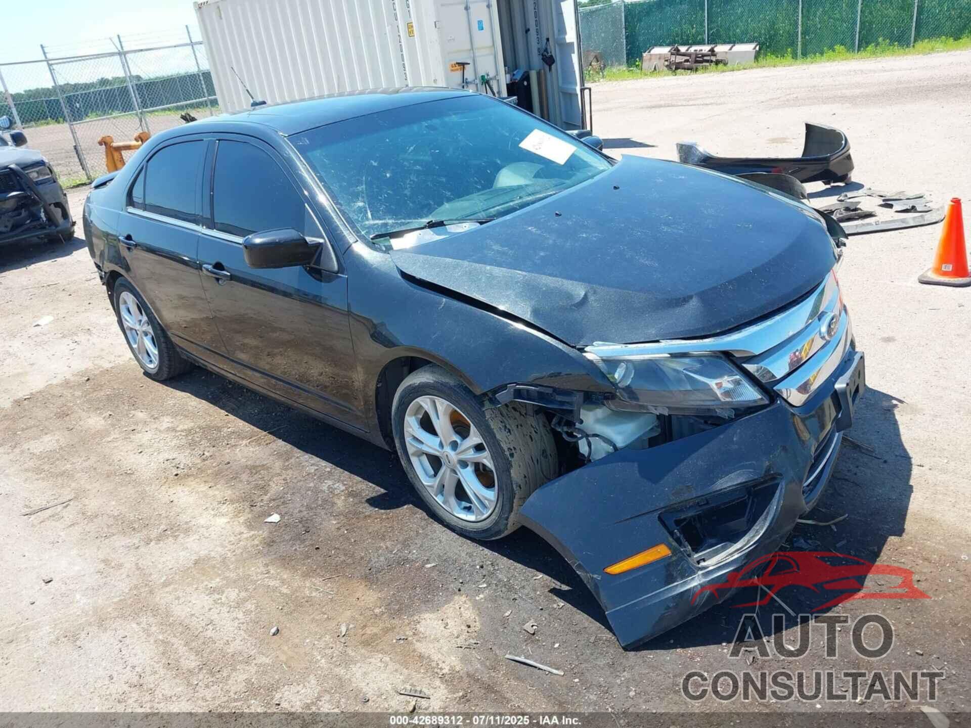 FORD FUSION 2012 - 3FAHP0JG0CR339281