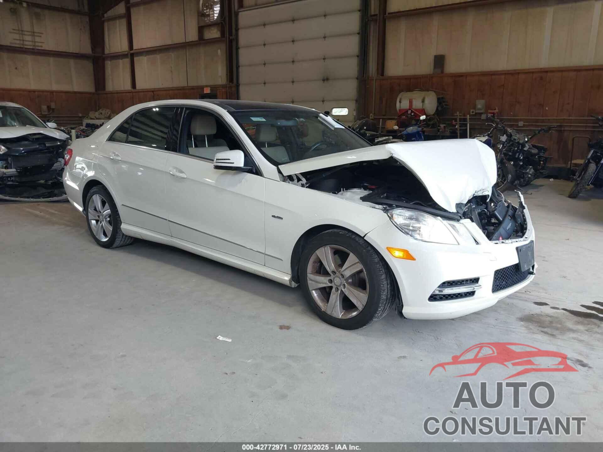 MERCEDES-BENZ E 350 2012 - WDDHF8JBXCA539228