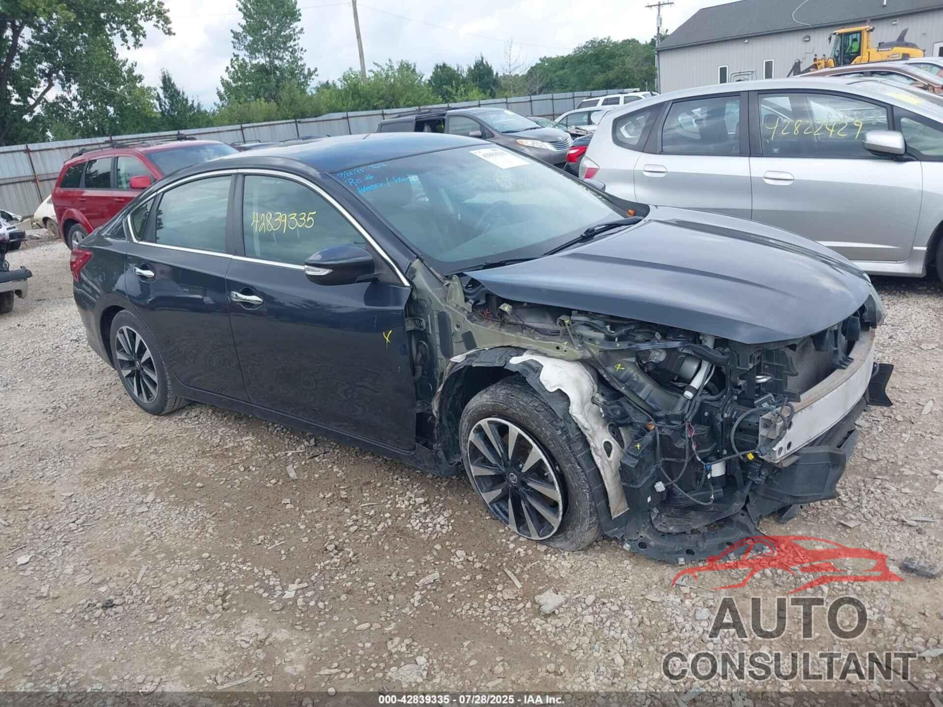 NISSAN ALTIMA 2018 - 1N4AL3AP9JC124377