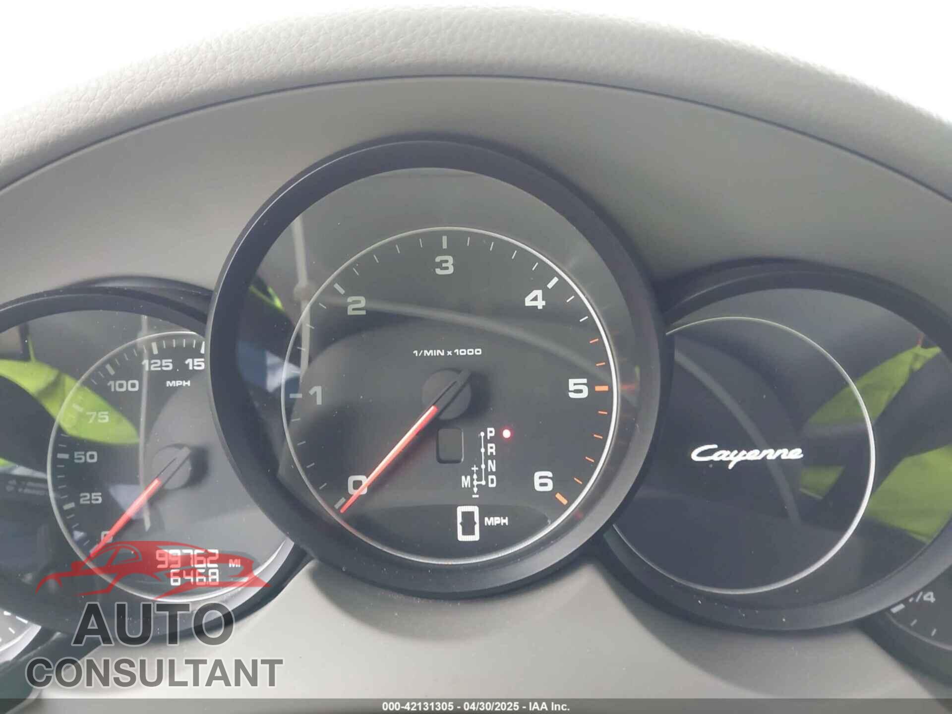 PORSCHE CAYENNE 2013 - WP1AF2A29DLA22600