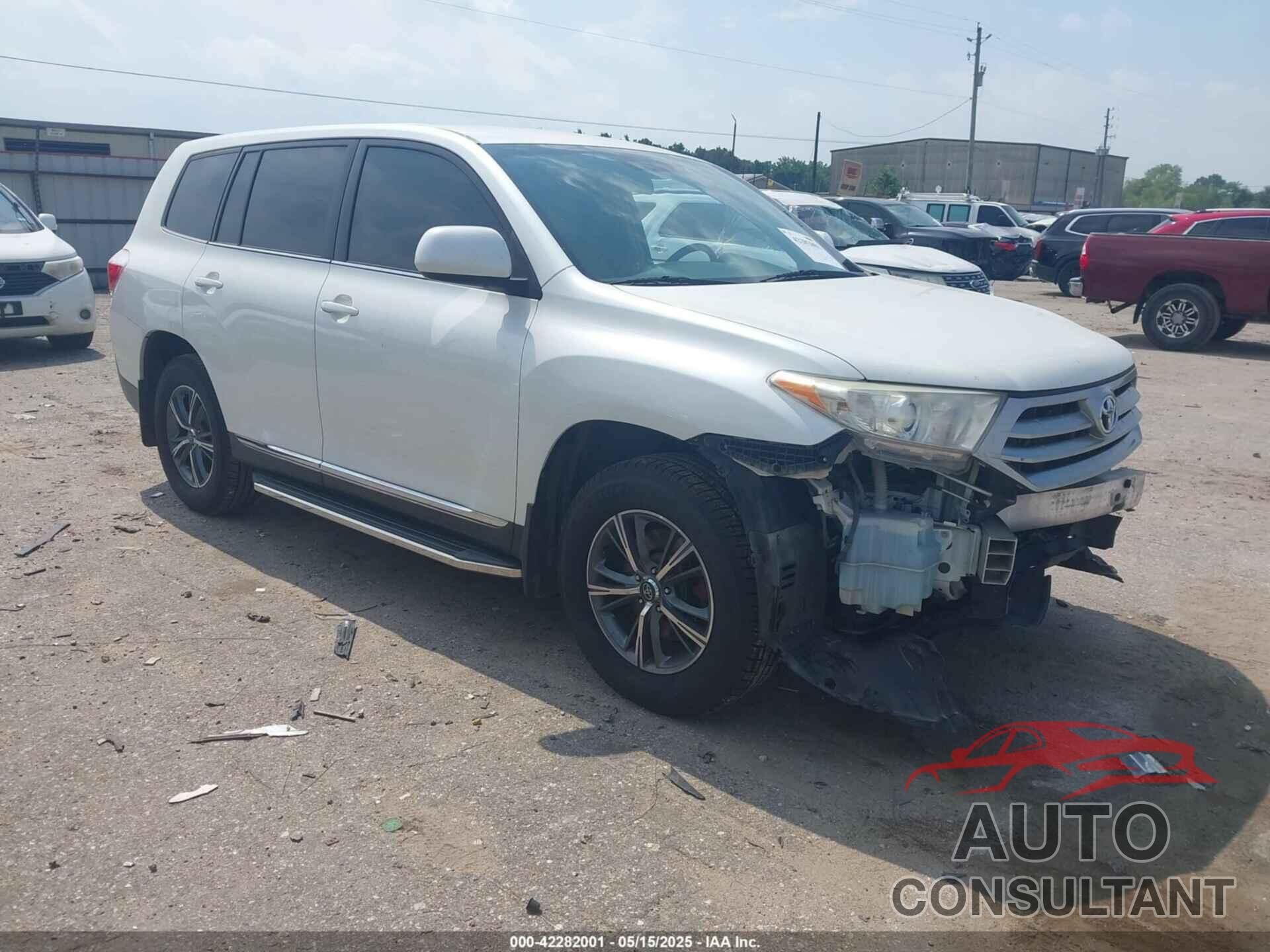 TOYOTA HIGHLANDER 2013 - 5TDZA3EH4DS046289