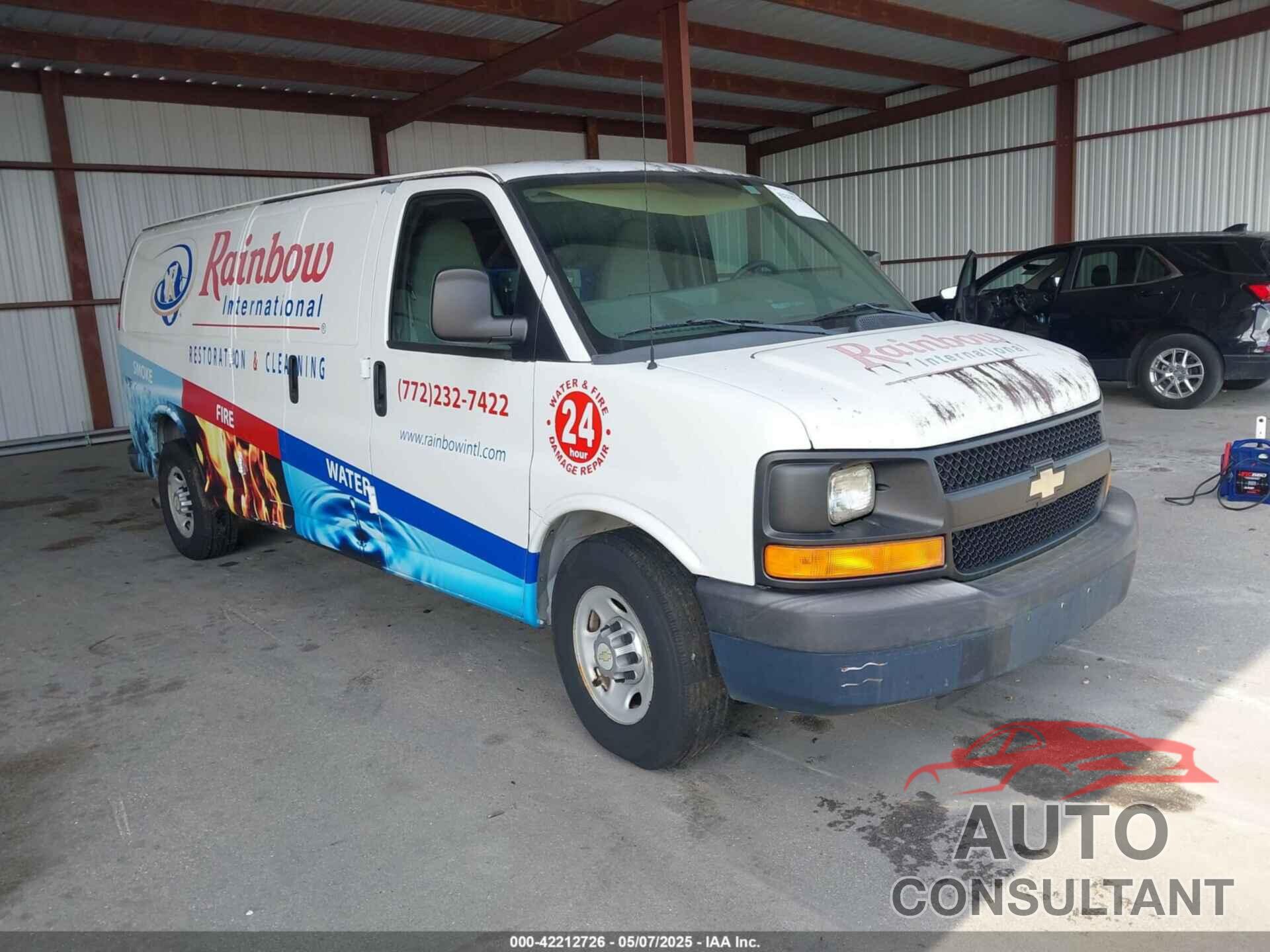CHEVROLET EXPRESS 3500 2012 - 1GCZGUBGXC1166593
