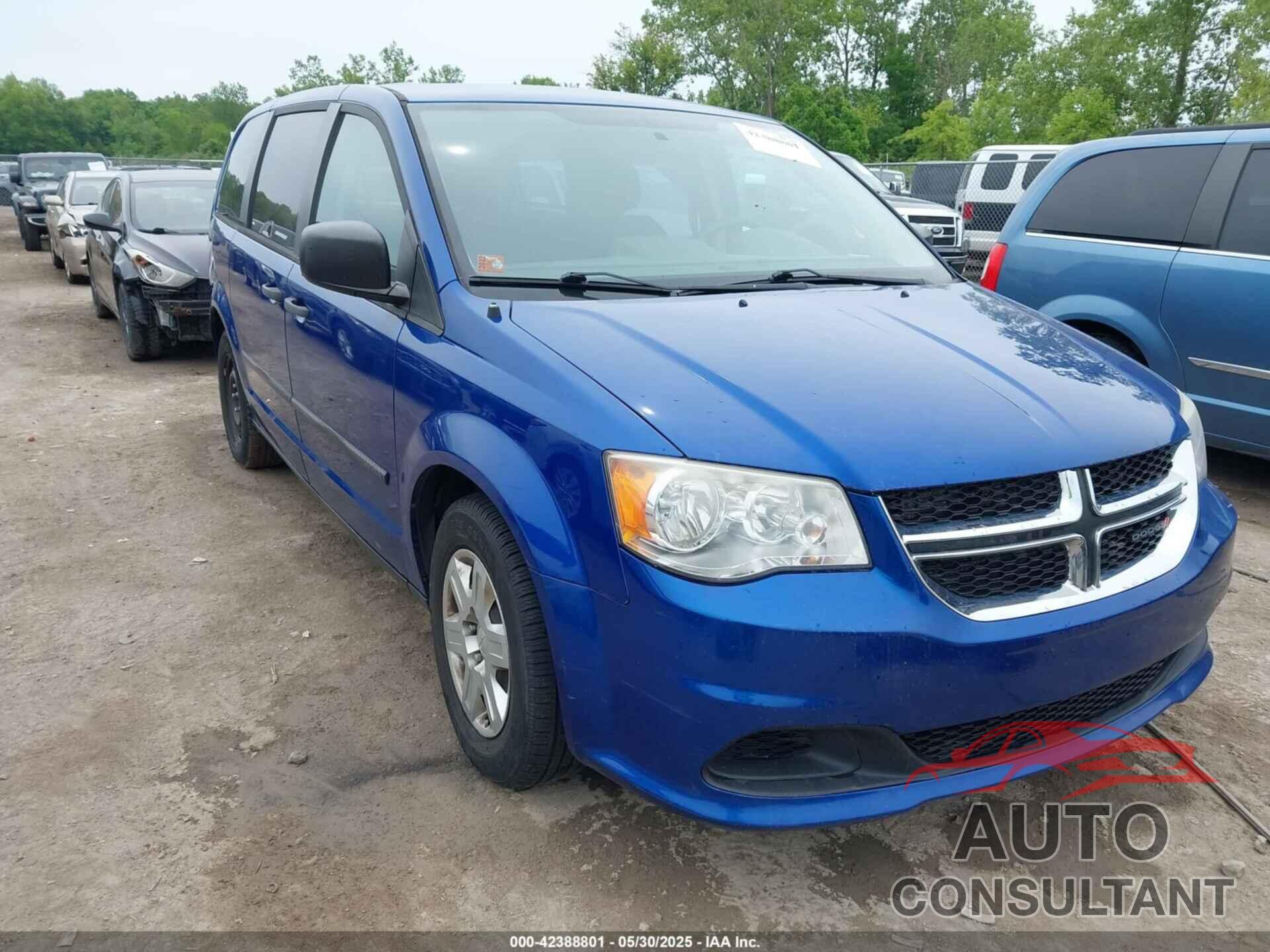 DODGE GRAND CARAVAN 2013 - 2C4RDGBG5DR679158