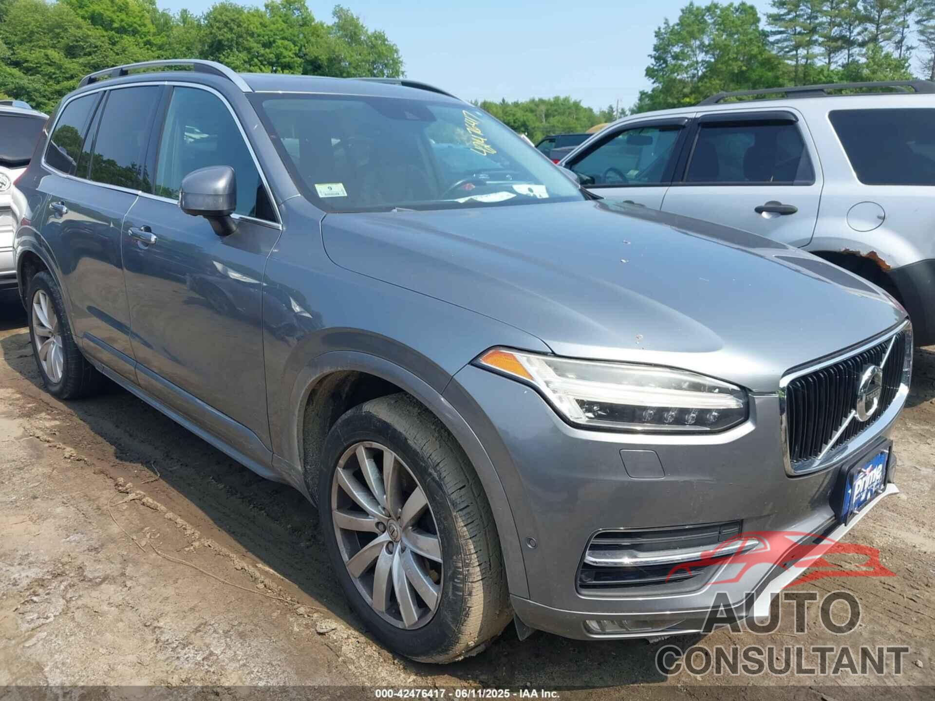 VOLVO XC90 2016 - YV4A22PK4G1070930