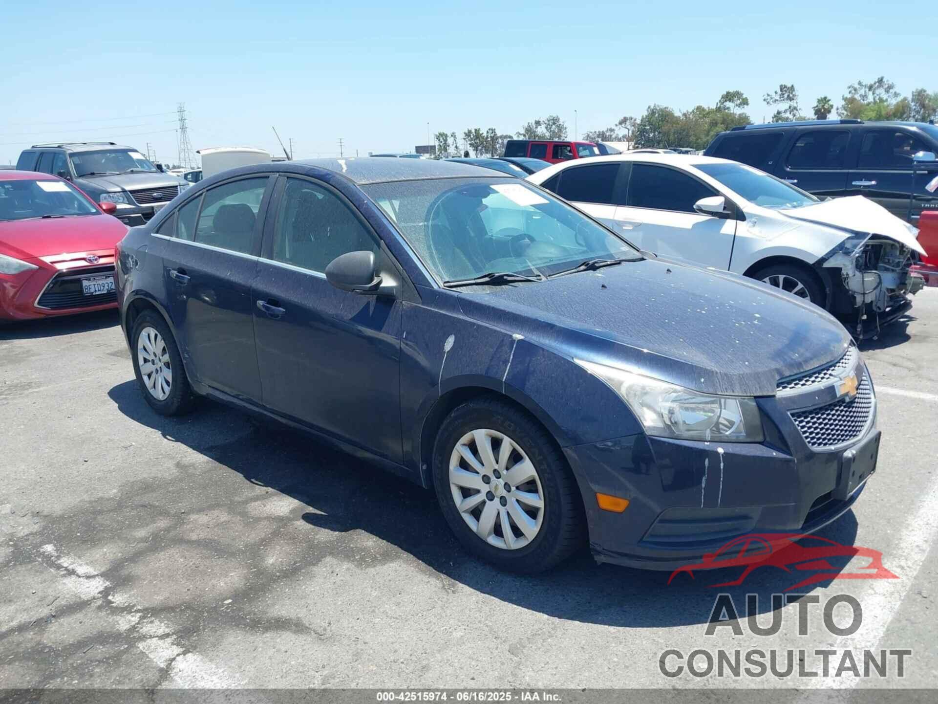 CHEVROLET CRUZE 2011 - 1G1PC5SH3B7128337