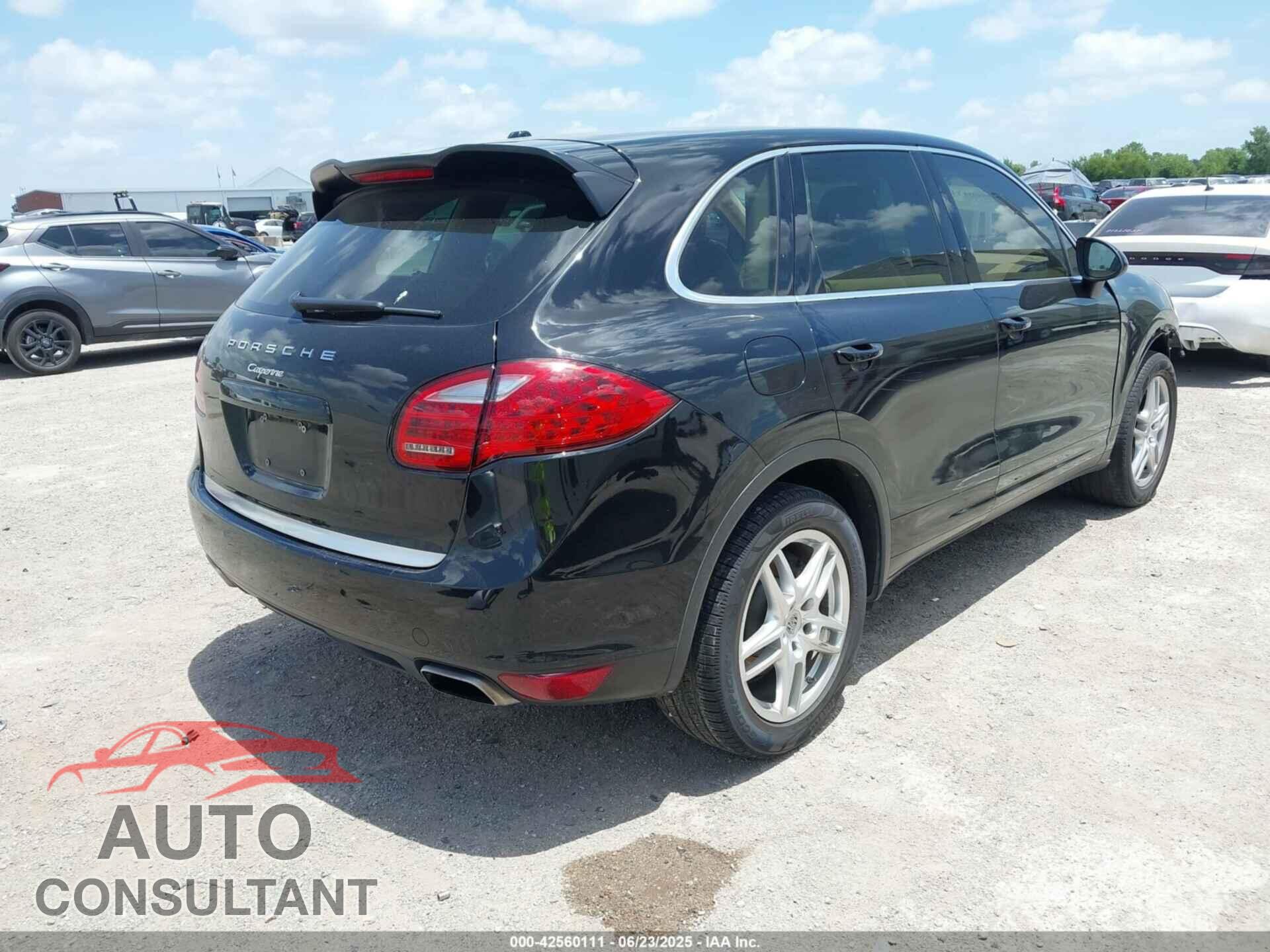 PORSCHE CAYENNE 2013 - WP1AA2A23DLA13020
