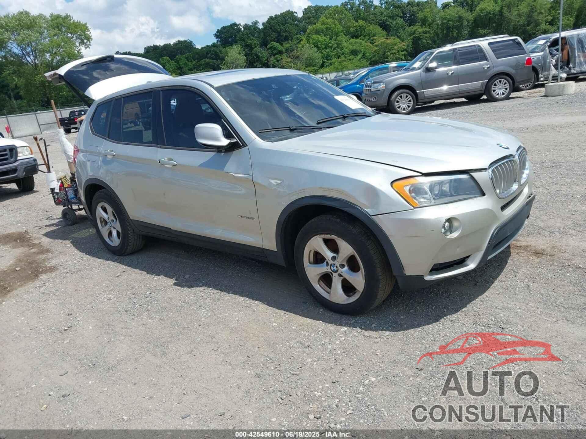 BMW X3 2012 - 5UXWX5C58CL725518