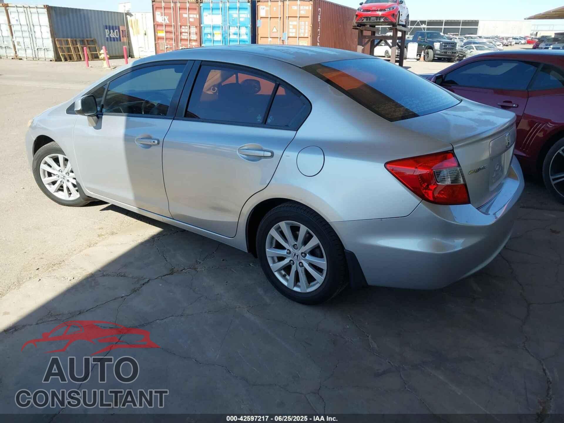 HONDA CIVIC 2012 - 2HGFB2F9XCH526174