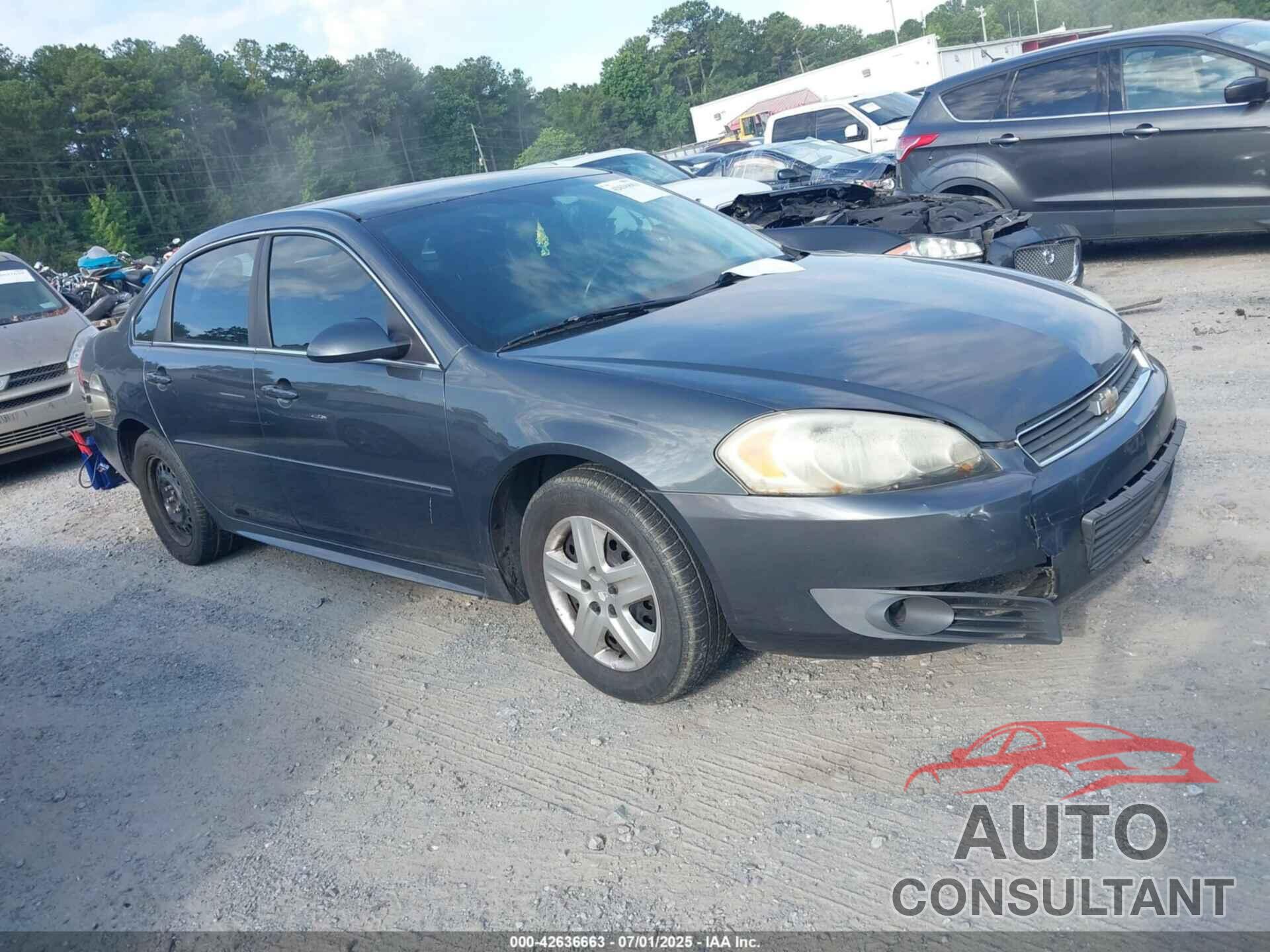 CHEVROLET IMPALA 2011 - 2G1WG5EK7B1136638