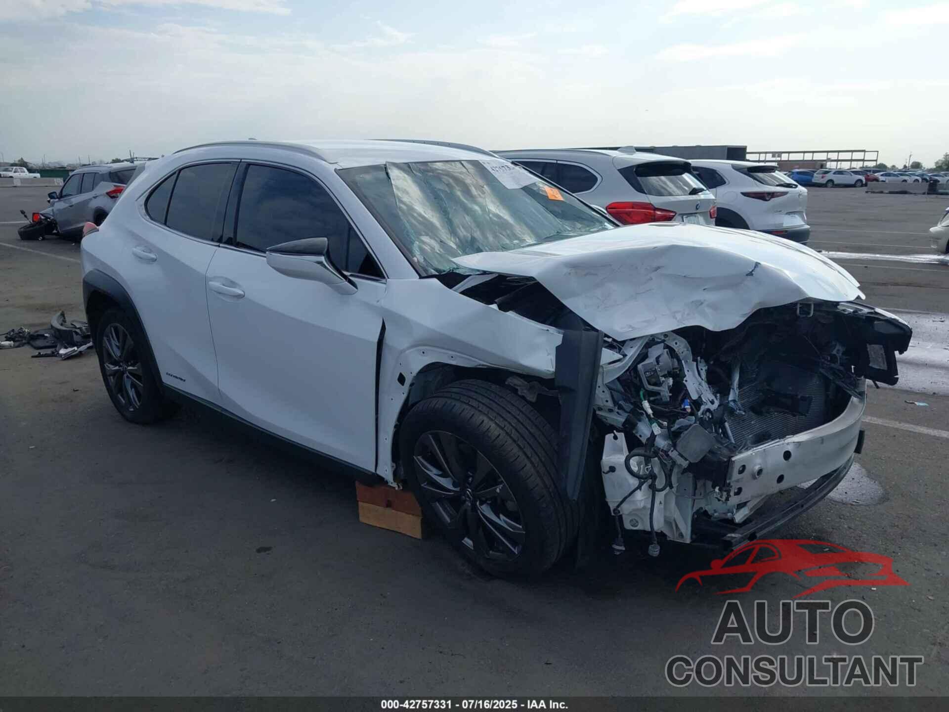 LEXUS UX 250H 2021 - JTHE9JBH4M2051255