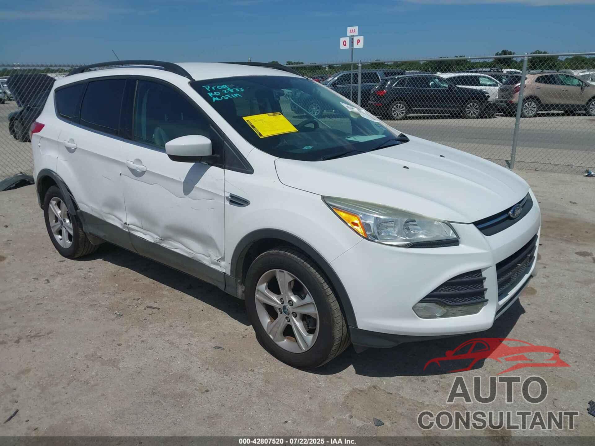 FORD ESCAPE 2016 - 1FMCU0GX5GUA76204