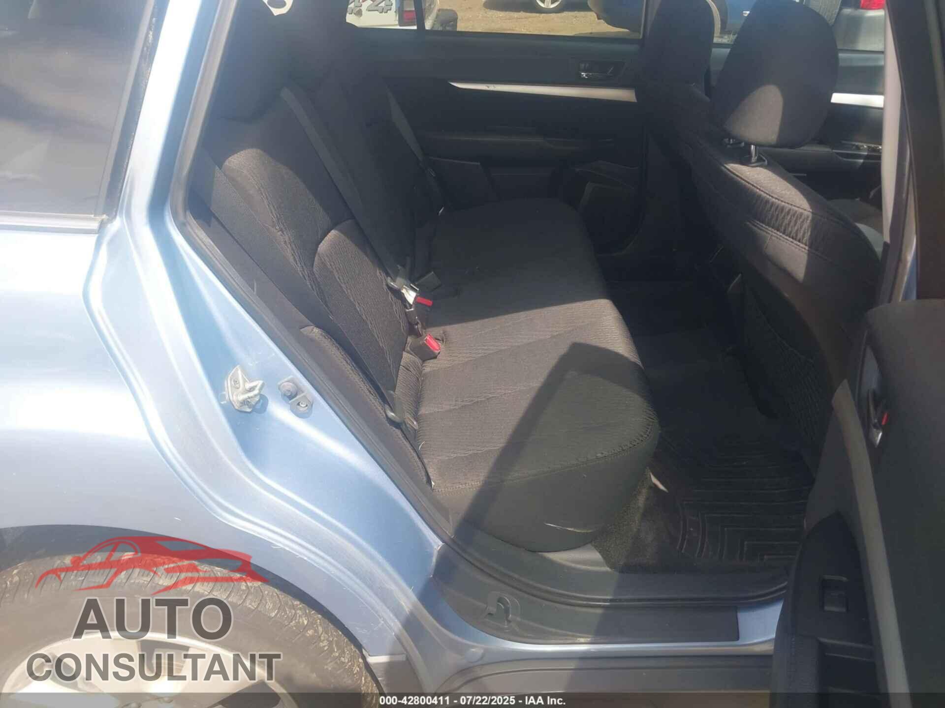SUBARU OUTBACK 2012 - 4S4BRBCC9C3200714