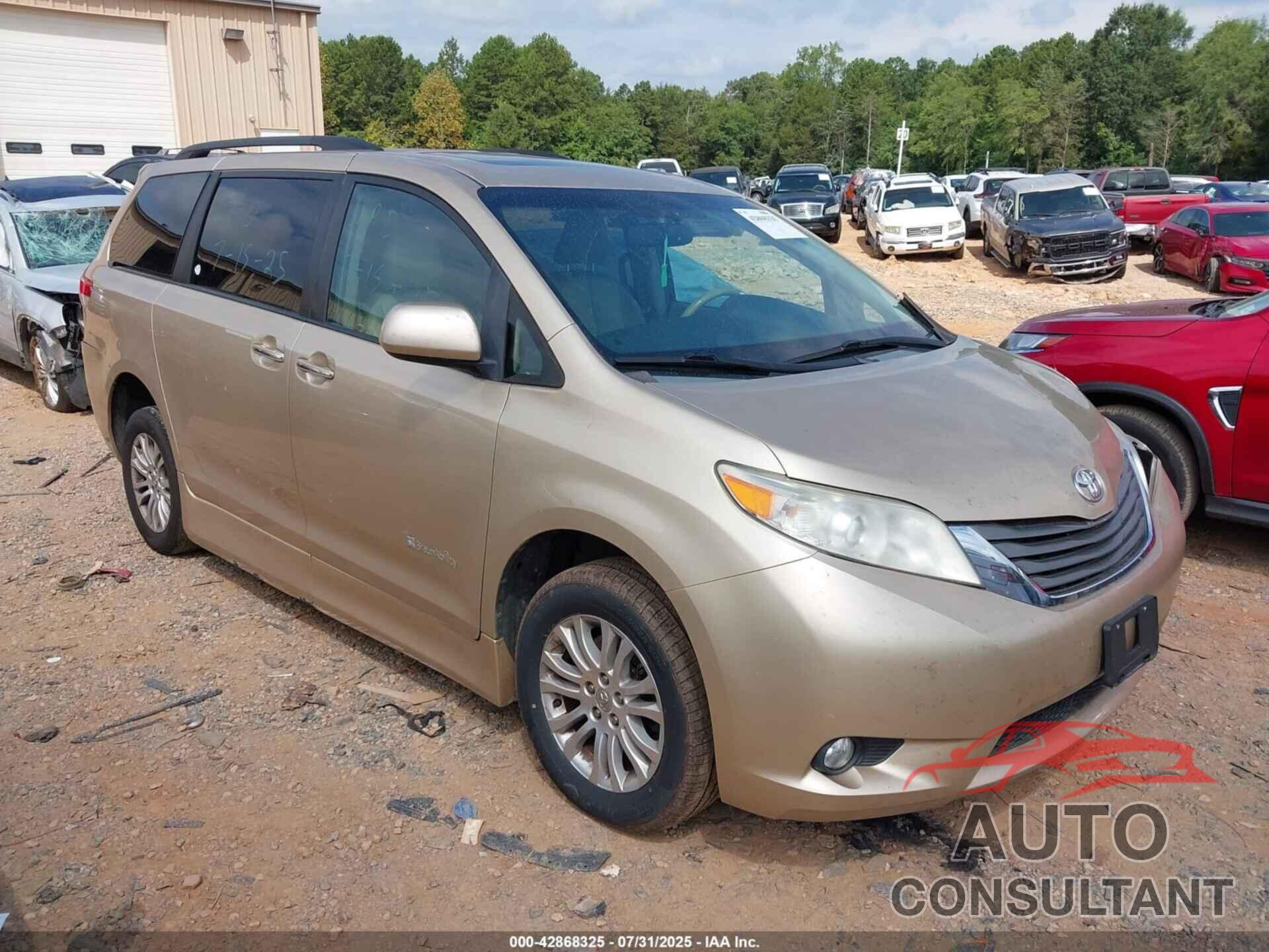 TOYOTA SIENNA 2012 - 5TDYK3DC0CS209033