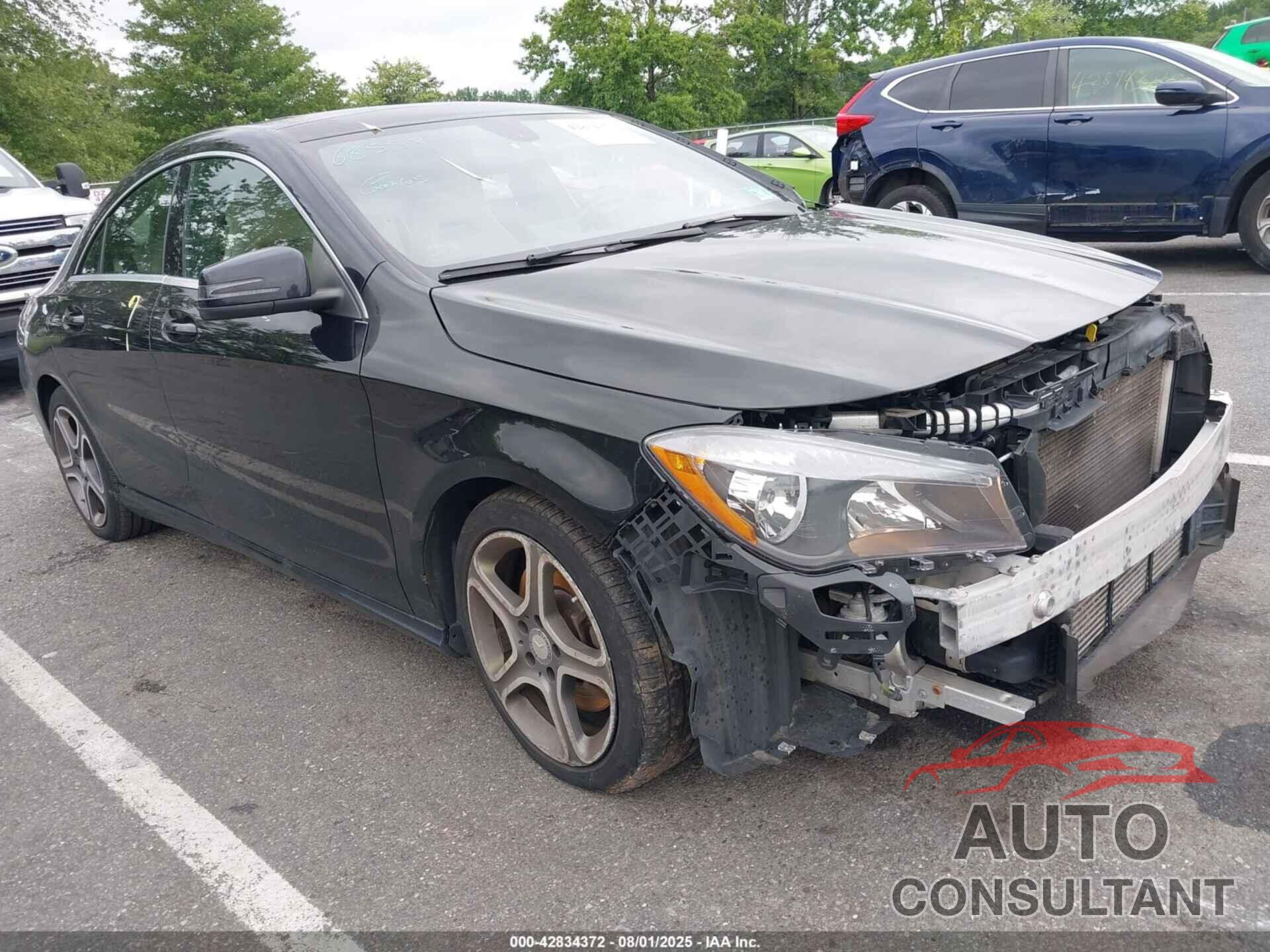 MERCEDES-BENZ CLA 250 2014 - WDDSJ4EB9EN086223
