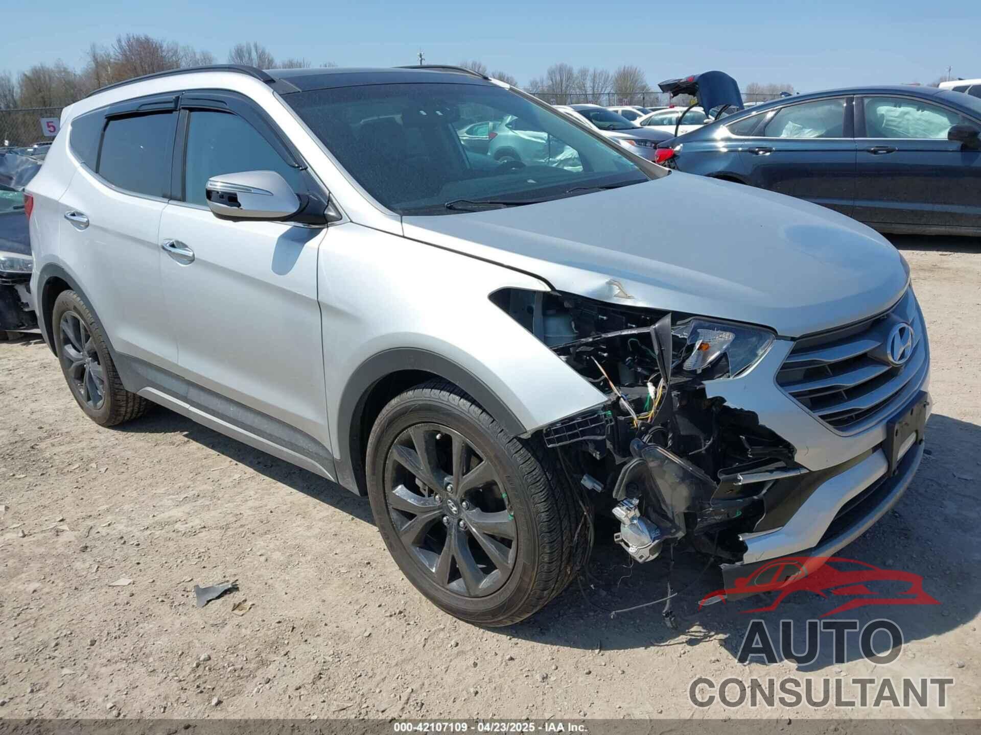 HYUNDAI SANTA FE SPORT 2017 - 5XYZWDLAXHG394937