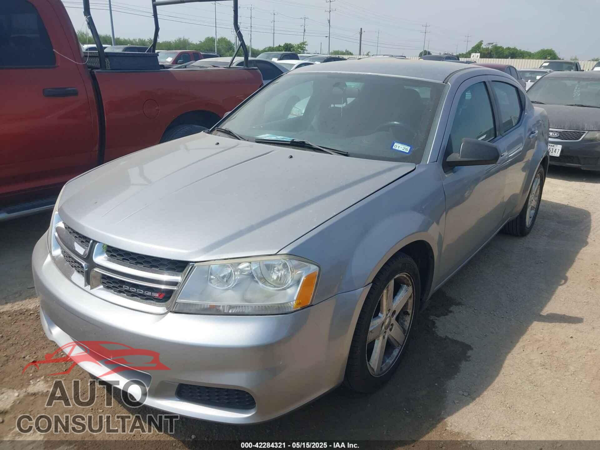 DODGE AVENGER 2013 - 1C3CDZAB1DN537284