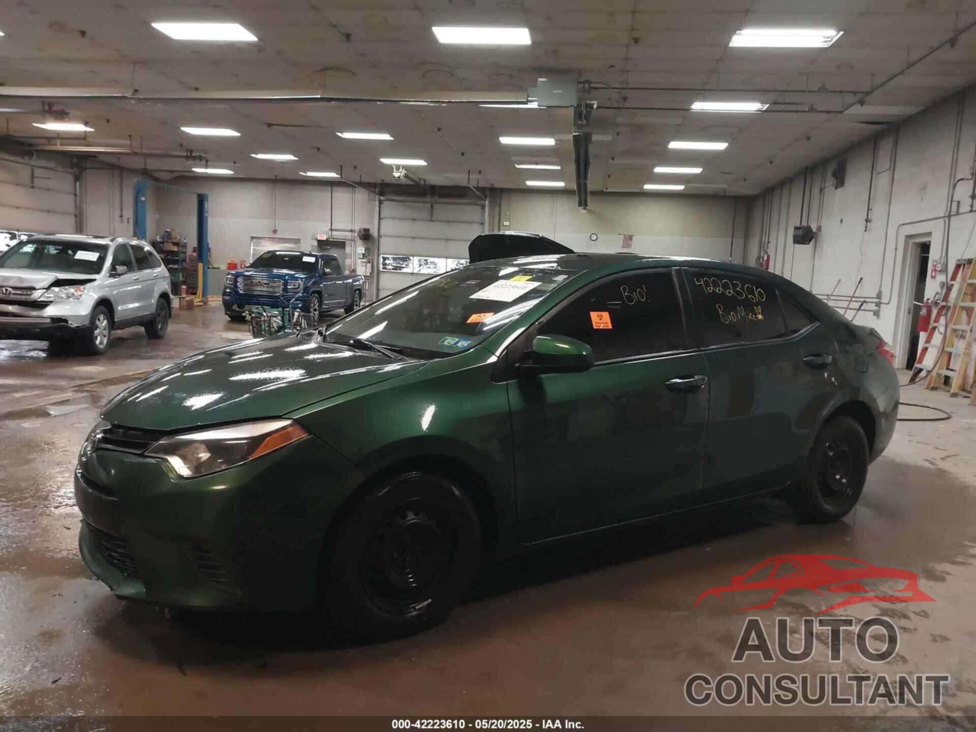 TOYOTA COROLLA 2016 - 2T1BPRHE8GC686099
