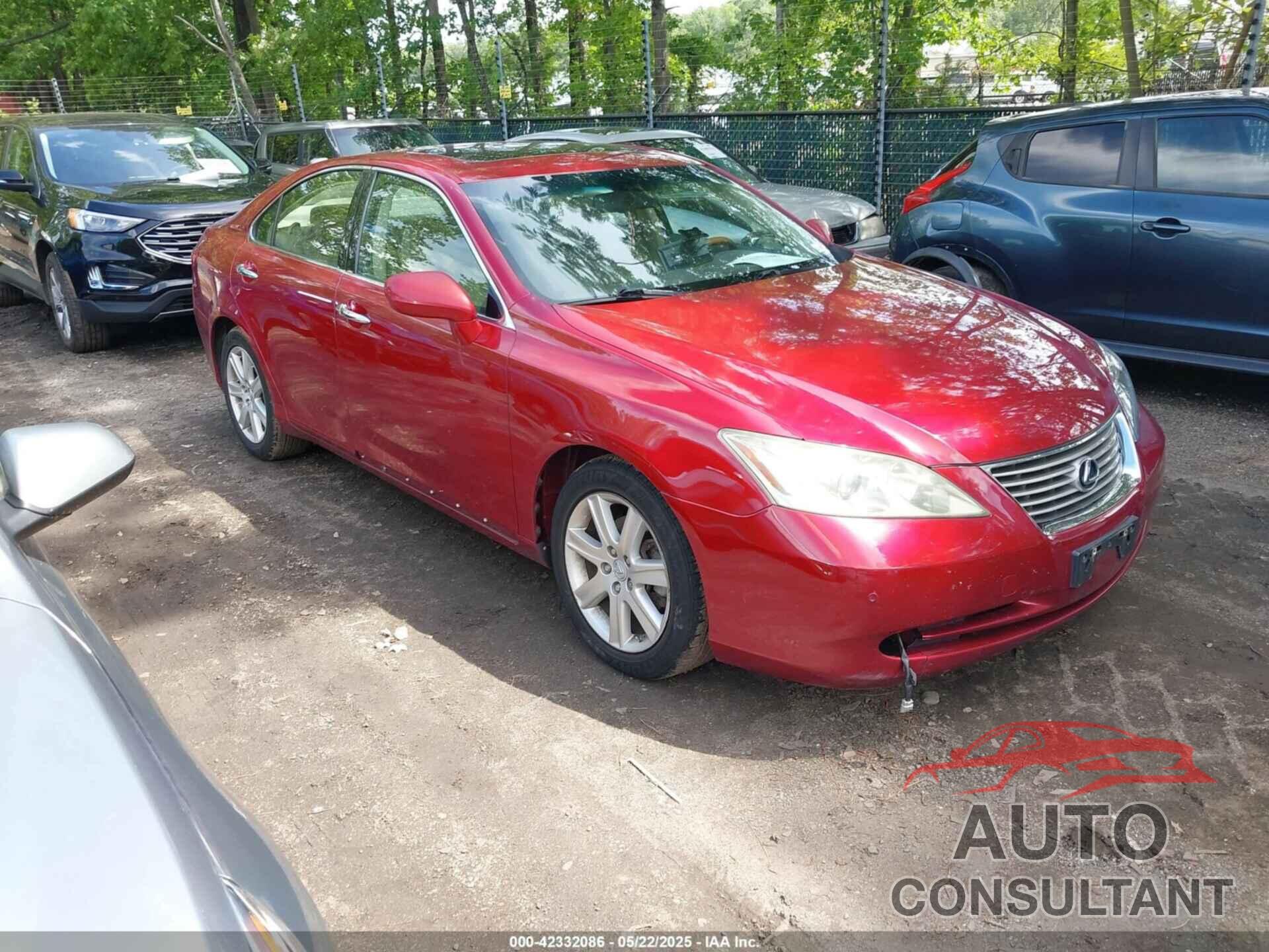 LEXUS ES 350 2009 - JTHBJ46G792335886