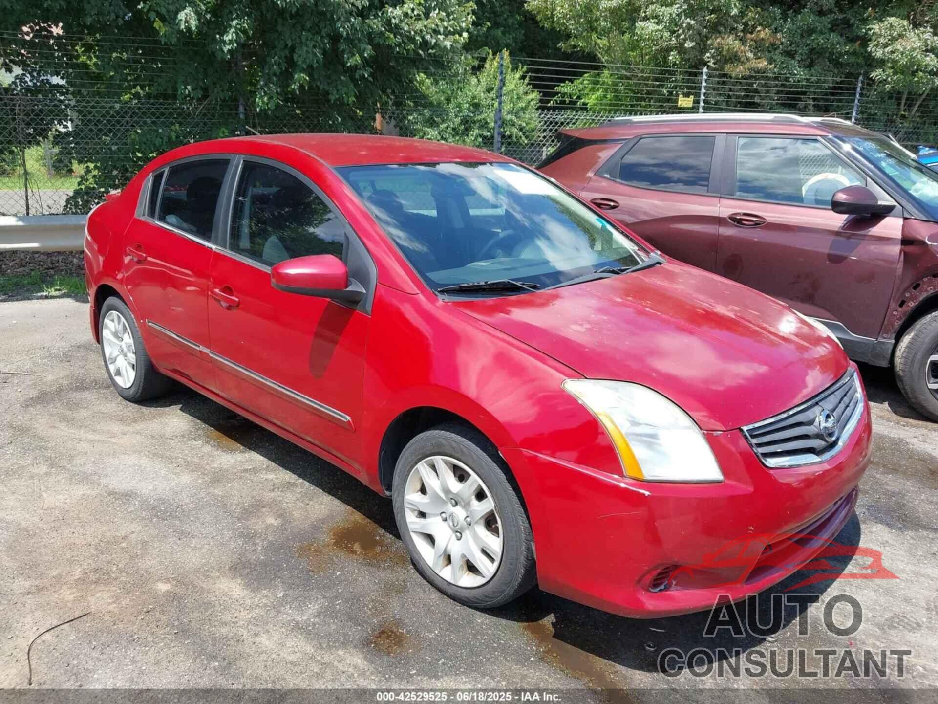 NISSAN SENTRA 2012 - 3N1AB6AP2CL751348