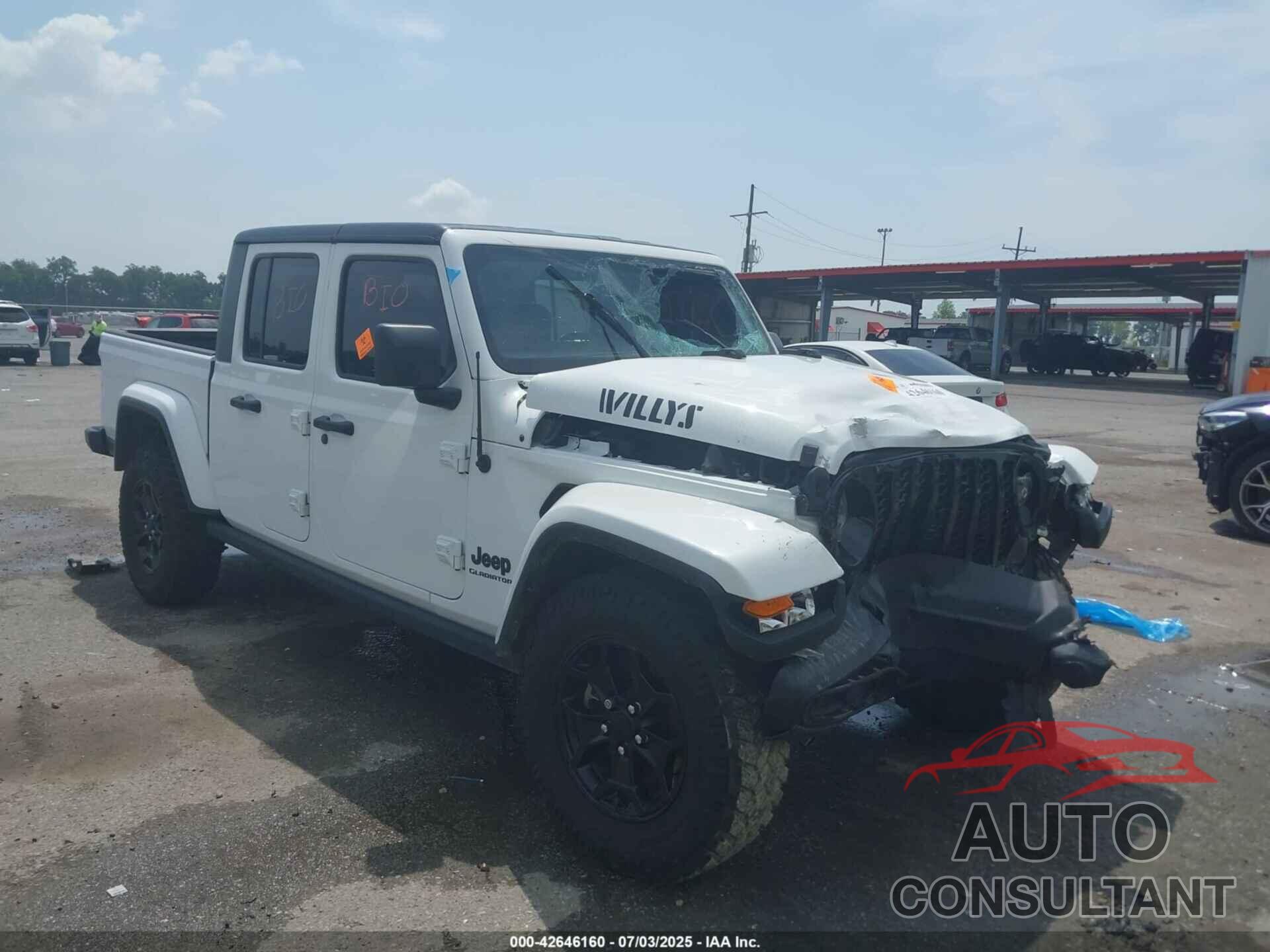 JEEP GLADIATOR 2021 - 1C6HJTAG2ML582014