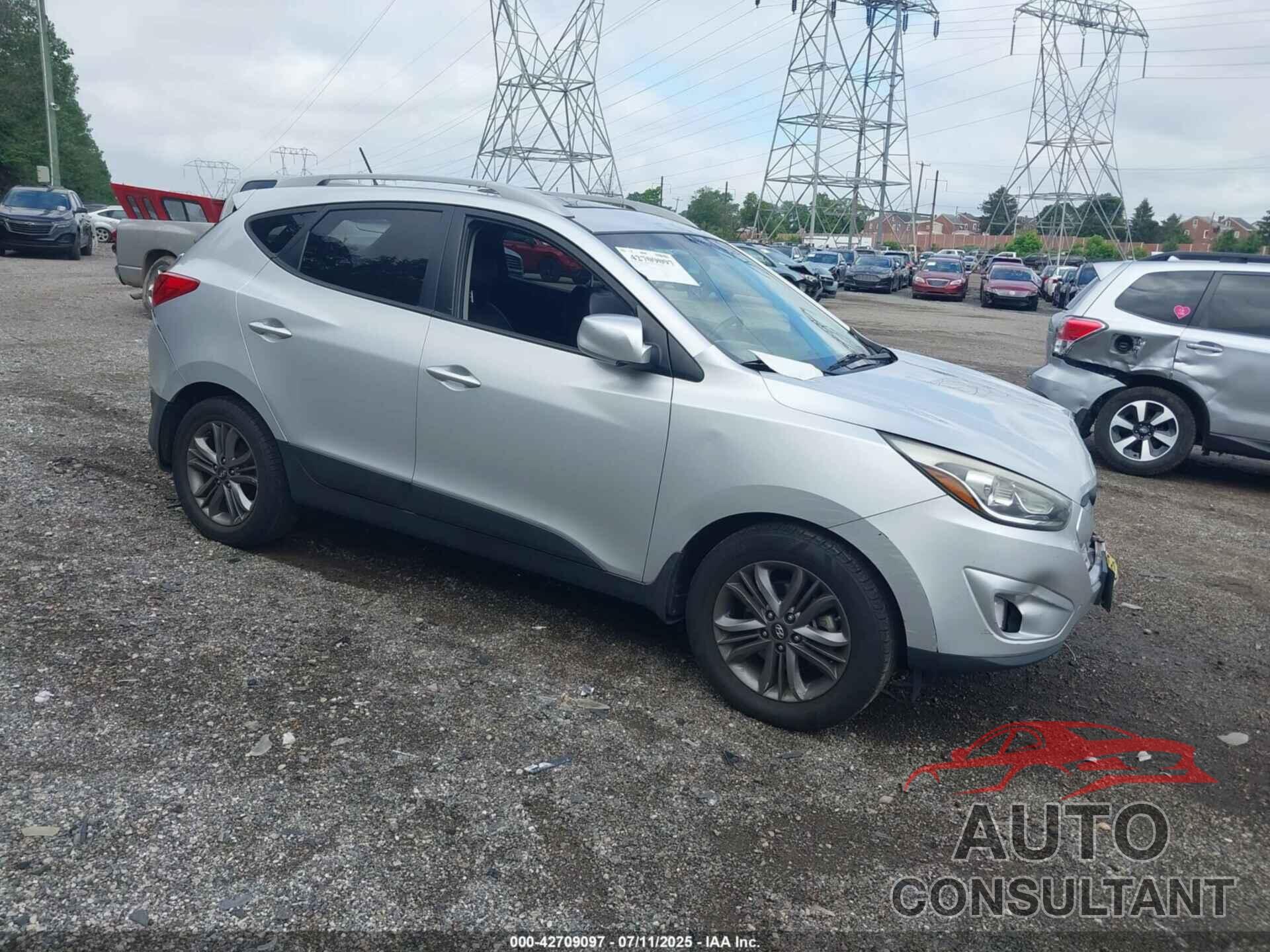 HYUNDAI TUCSON 2014 - KM8JU3AG5EU831589