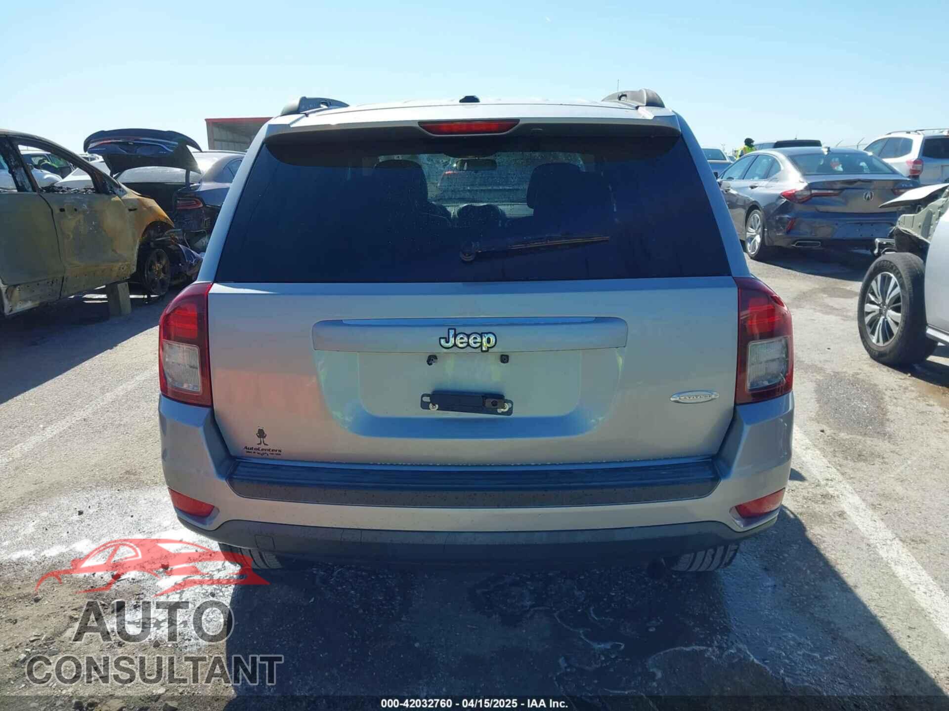 JEEP COMPASS 2015 - 1C4NJCEB4FD186271