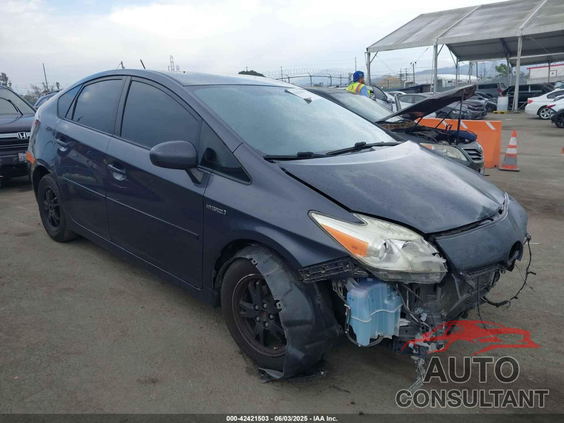 TOYOTA PRIUS 2012 - JTDKN3DU4C1595863