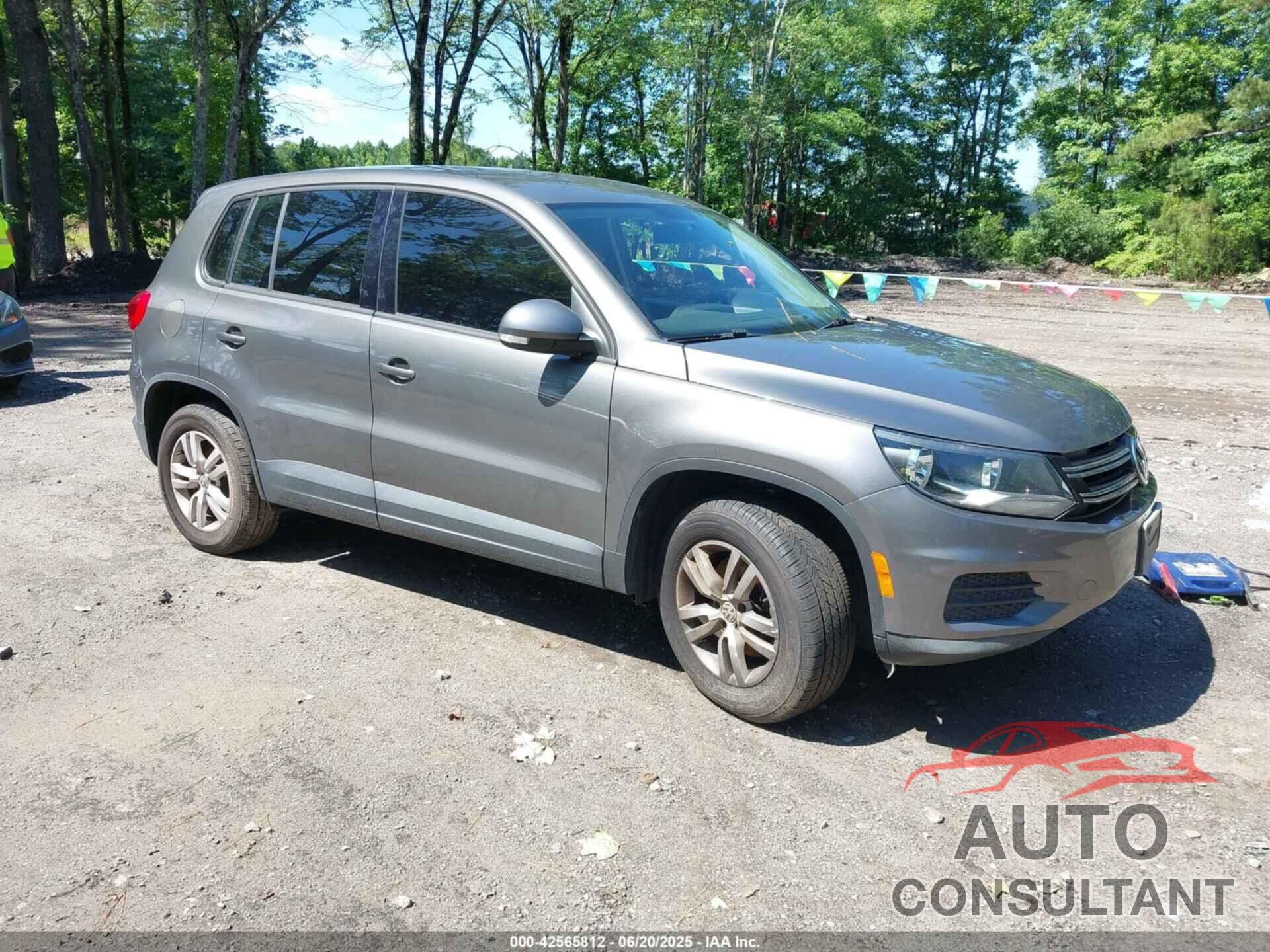 VOLKSWAGEN TIGUAN 2012 - WVGAV7AX6CW000592