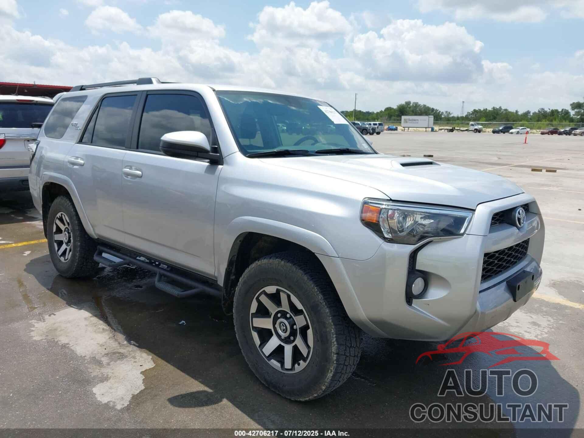 TOYOTA 4RUNNER 2019 - JTEBU5JR6K5677627