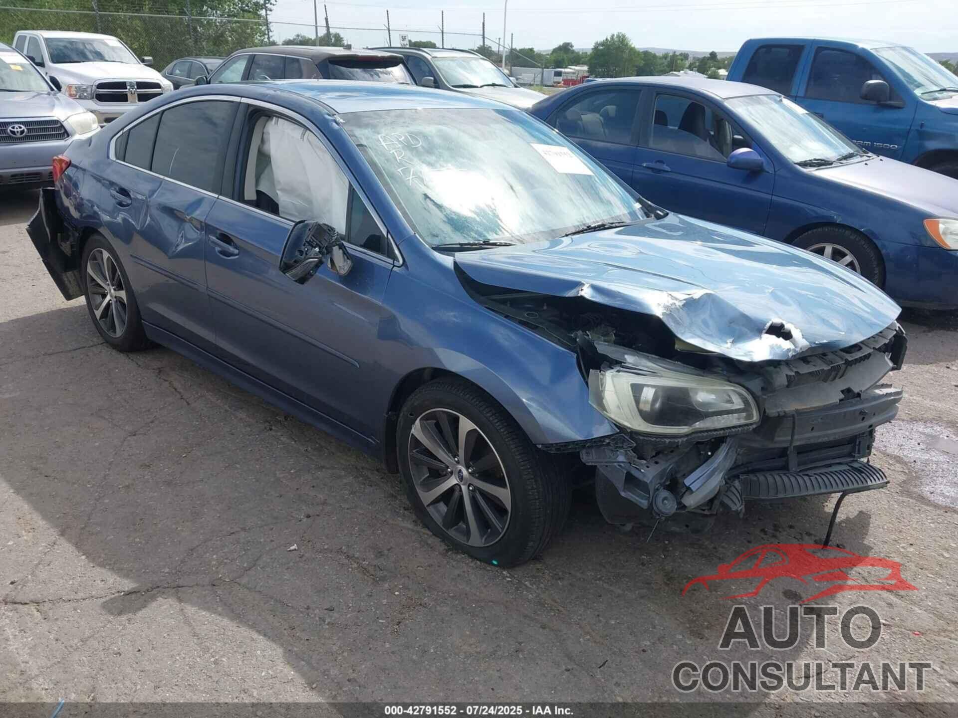SUBARU LEGACY 2016 - 4S3BNBN69G3014054