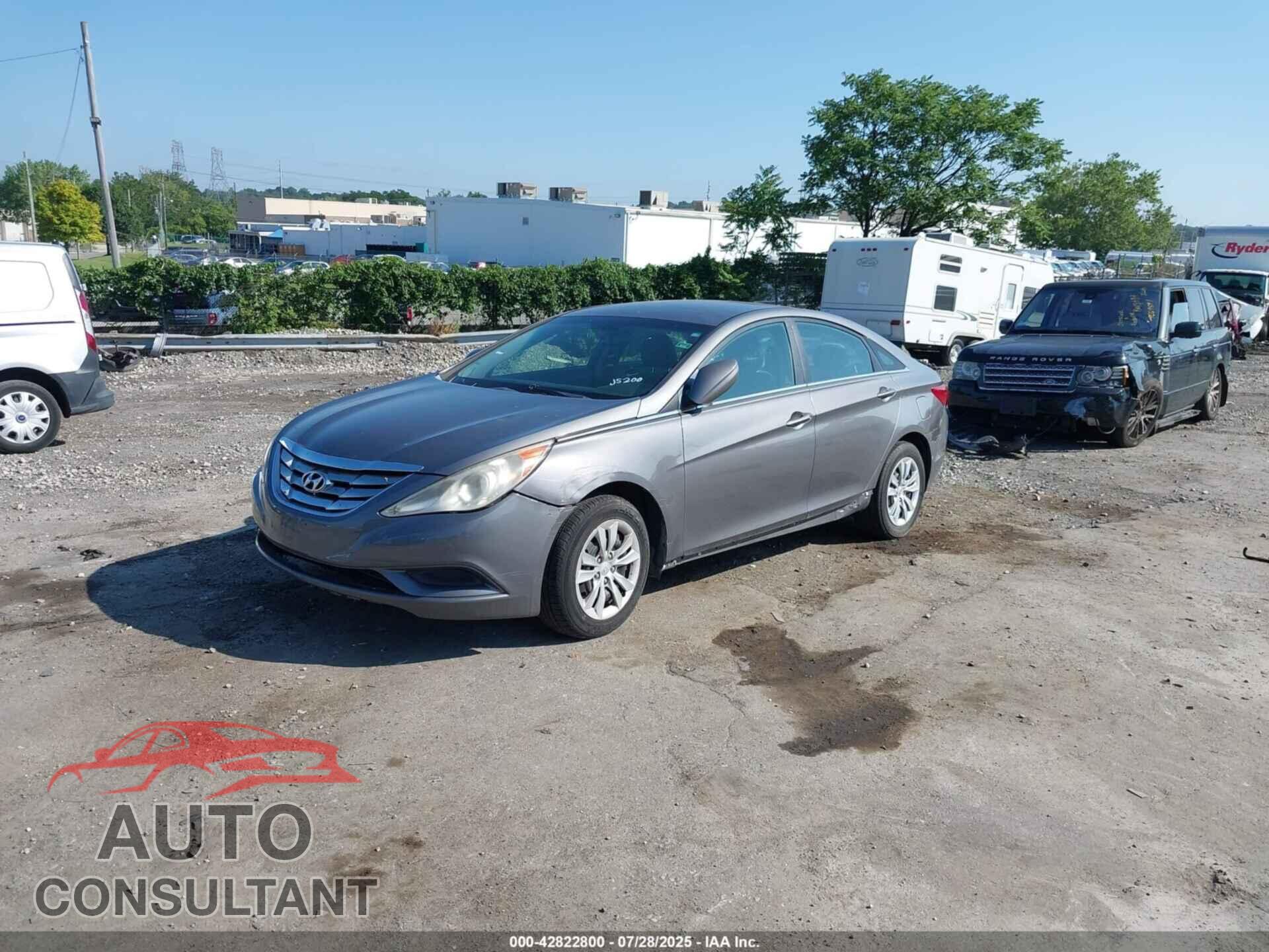 HYUNDAI SONATA 2012 - 5NPEB4AC7CH378081