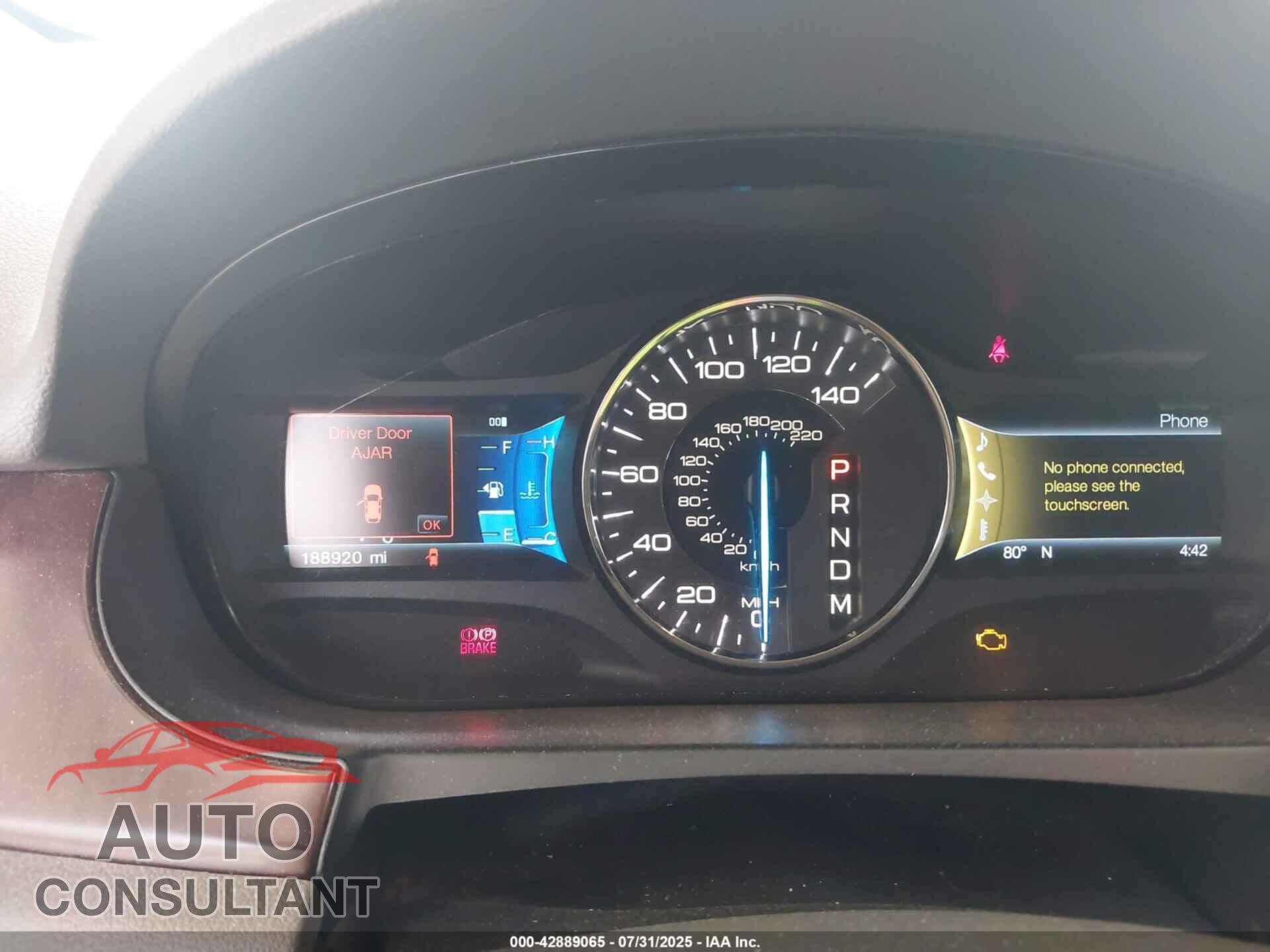 FORD EDGE 2012 - 2FMDK3KC1CBA70903